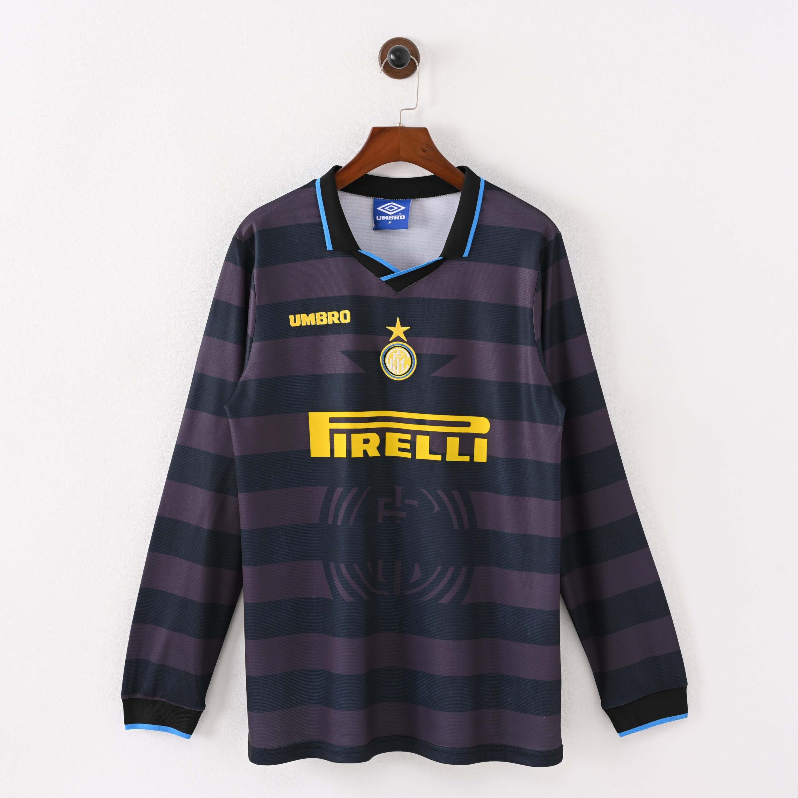 0094104cede75abbacff01d50f9b995b.jpg 1997/1998 Retro Long Sleeve Inter Milan Third Away Football Shirt 1:1 Thai Qualit - Image 1