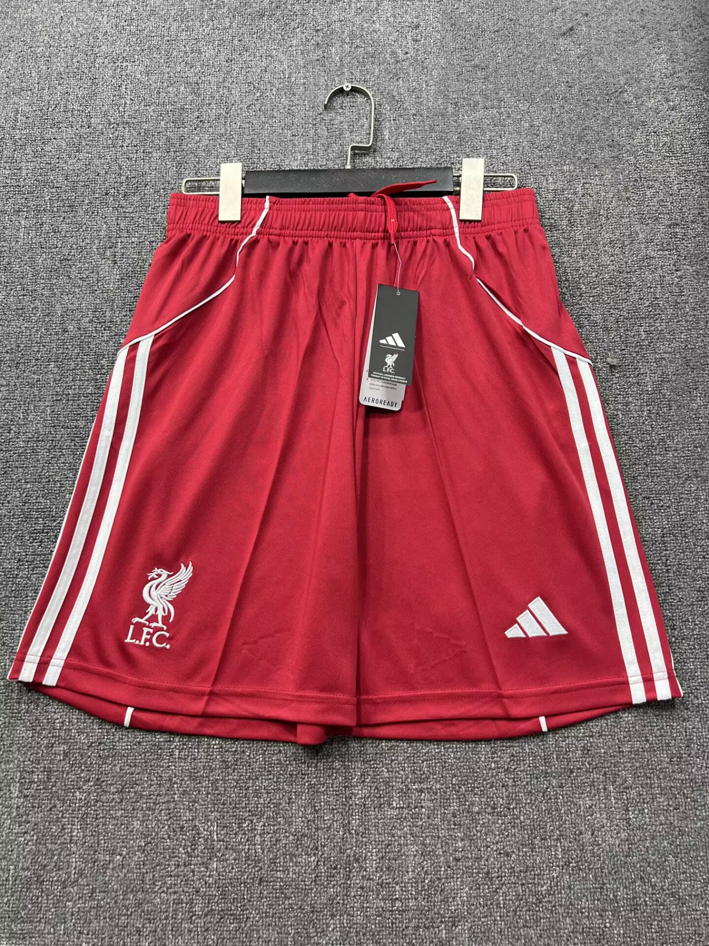 0111b31cd18722cca0cacd33c00f5f1f.jpg 2025/2026 Liverpool Home Shorts 1:1 Thai Quality - Image 1
