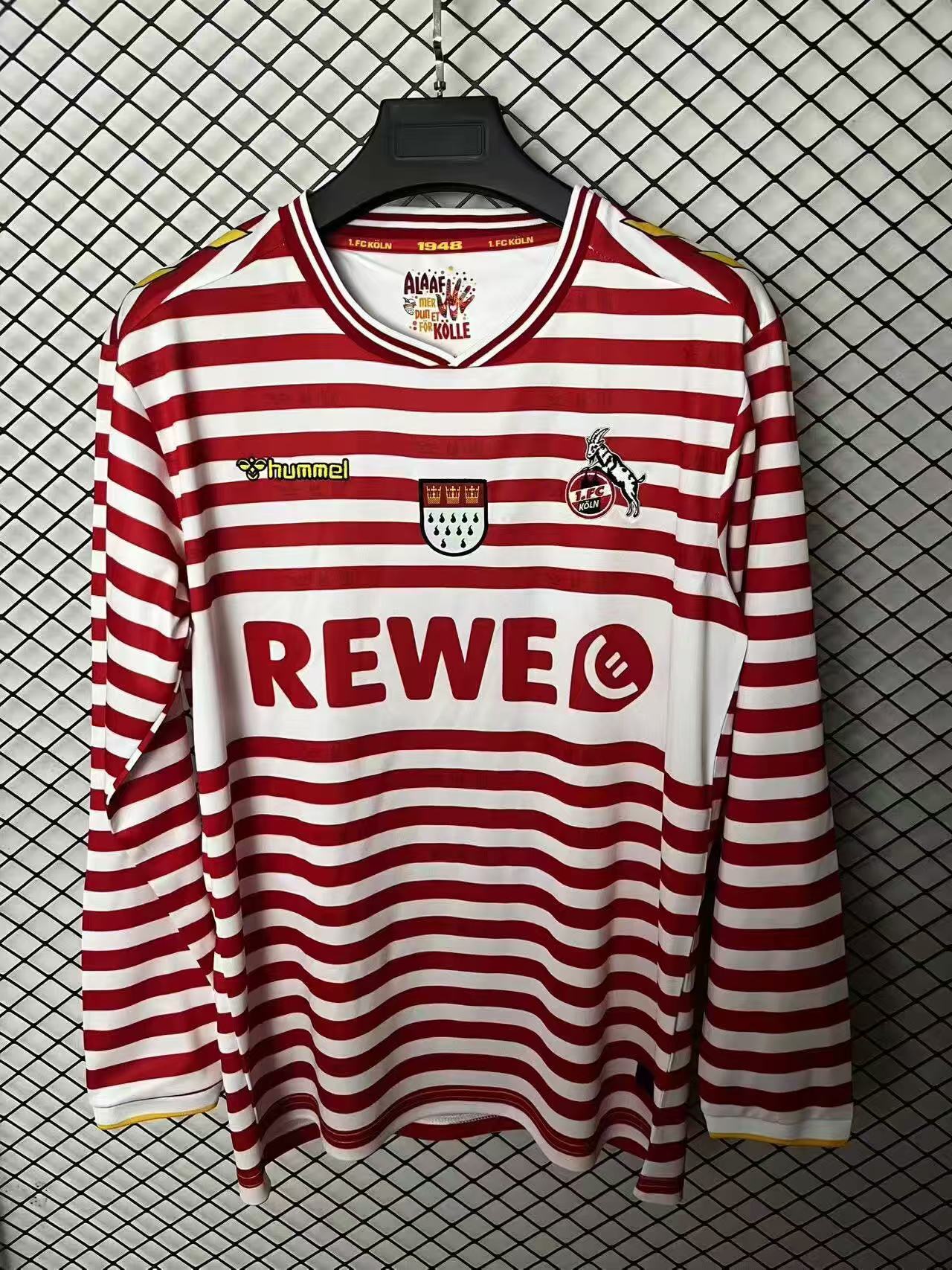 011a1a1a9ecc6e71326452af699eb876.jpg 2025/2026 Koln Carnival Long sleeves Football Shirt 1:1 Thai Quality - Image 1