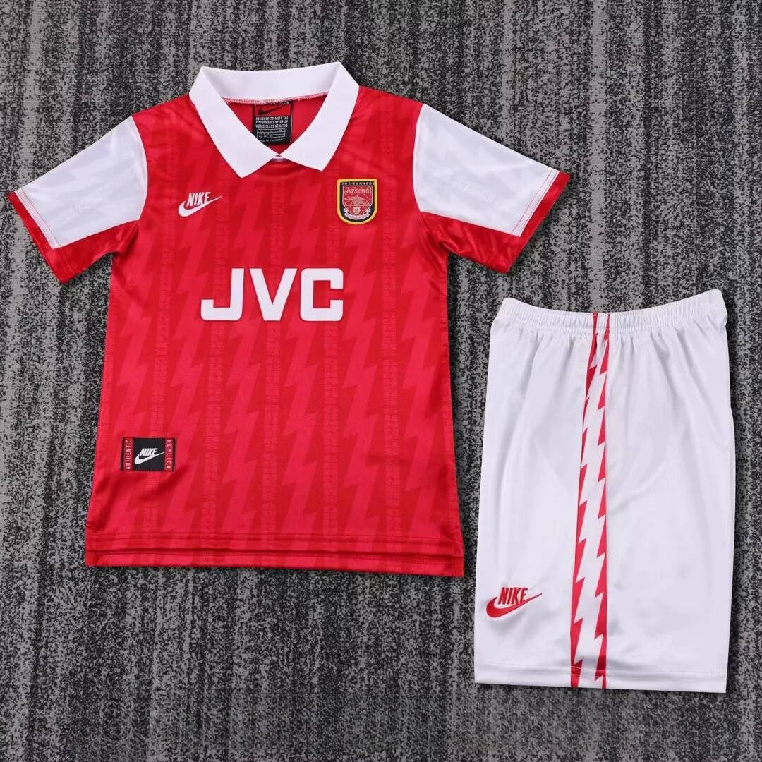 029153aea63db781ed00ce416880ab79.jpg 1994/1996 Retro Arsenal Home Football Shirt Kids Size 1:1 Thai Quality - Image 1