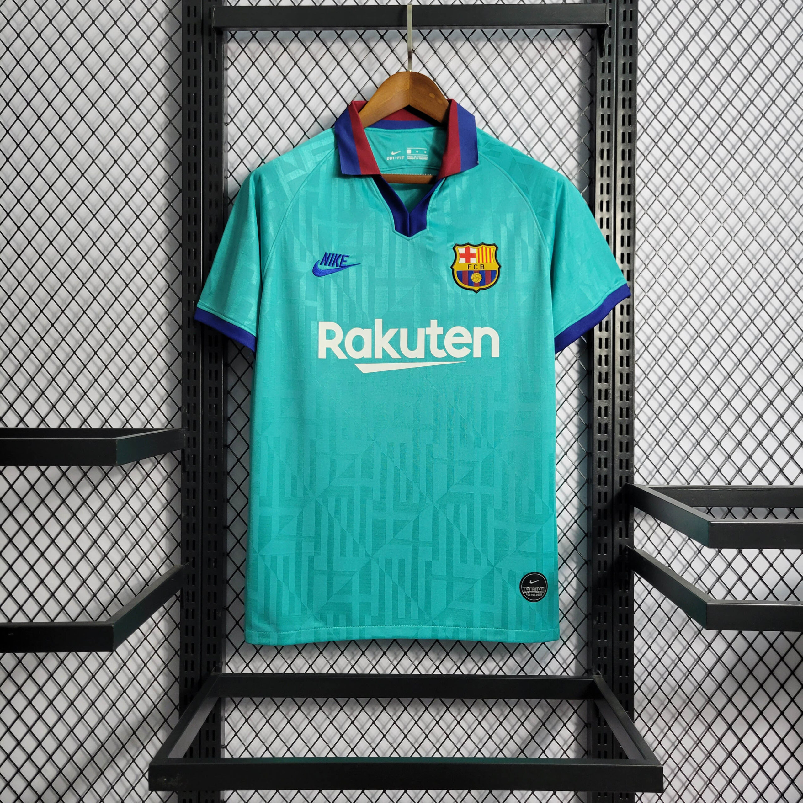 04b78bad7955346ab2f8238ae7921a08.jpeg 2019/2020 Retro Barcelona Third Away Football Shirt 1:1 Thai Quality - Image 1