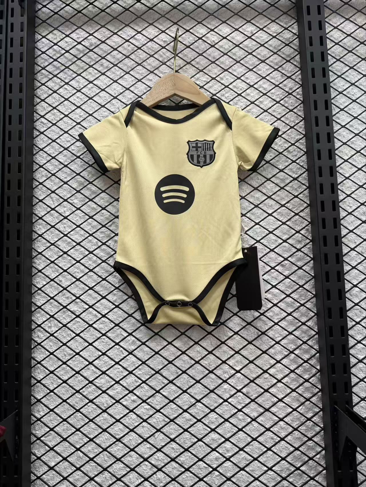 061bc51601257fcff84a567938f3d539.jpg 2025/2026 Barcelona Away Football Shirt Baby Size 1:1 Thai Quality - Image 1