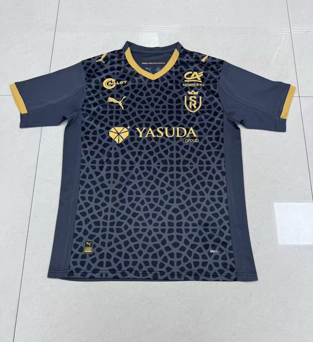 0703508e58ae306940b34329186518f6.jpg 2025/2026 Stade de Reims Away Football Shirt 1:1 Thai Quality - Image 1