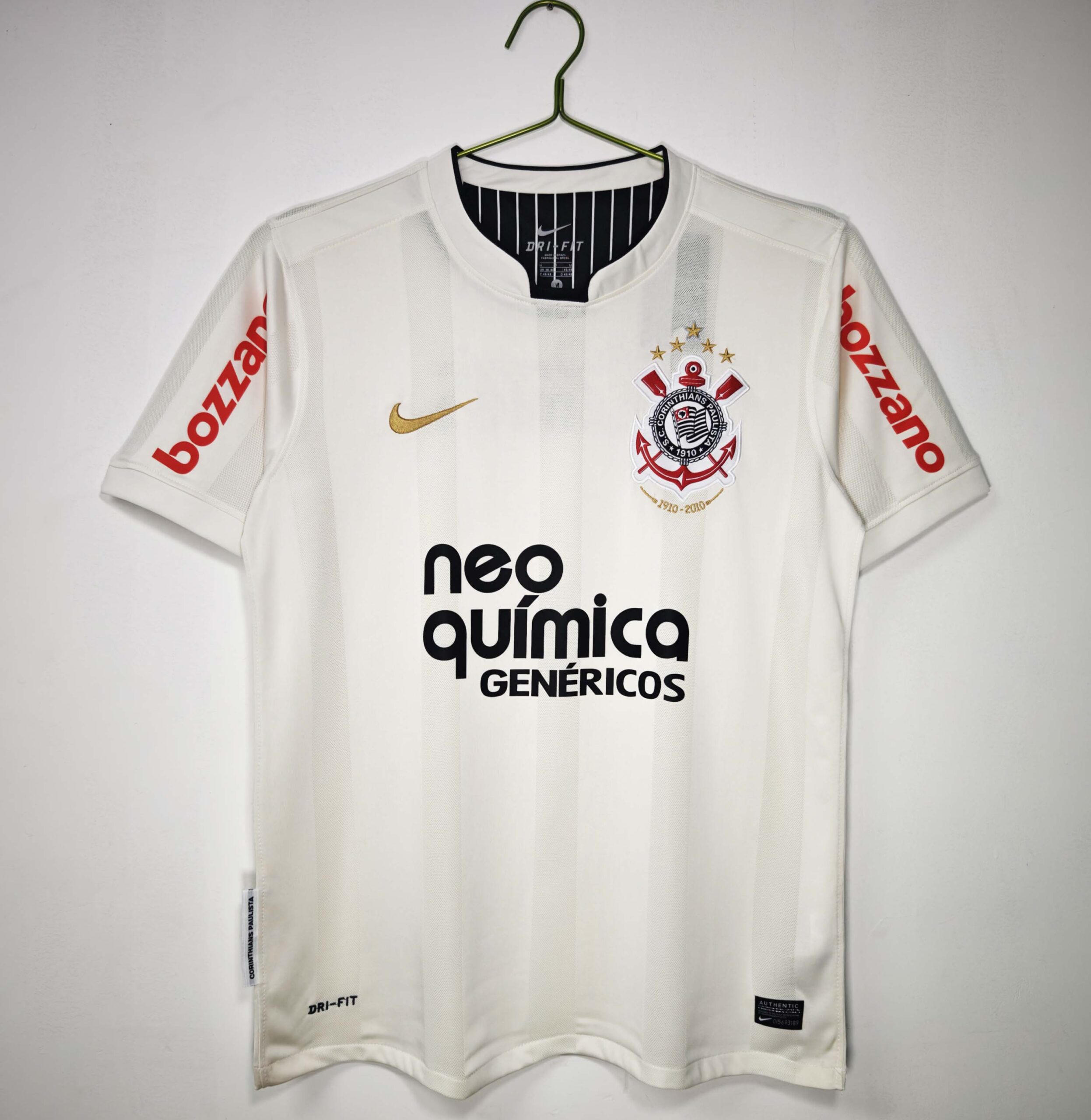 0729bdeae4976f8e5411c60e374b8837.jpg 2012 Retro Corinthians Home Football Shirt 1:1 Thai Quality - Image 1