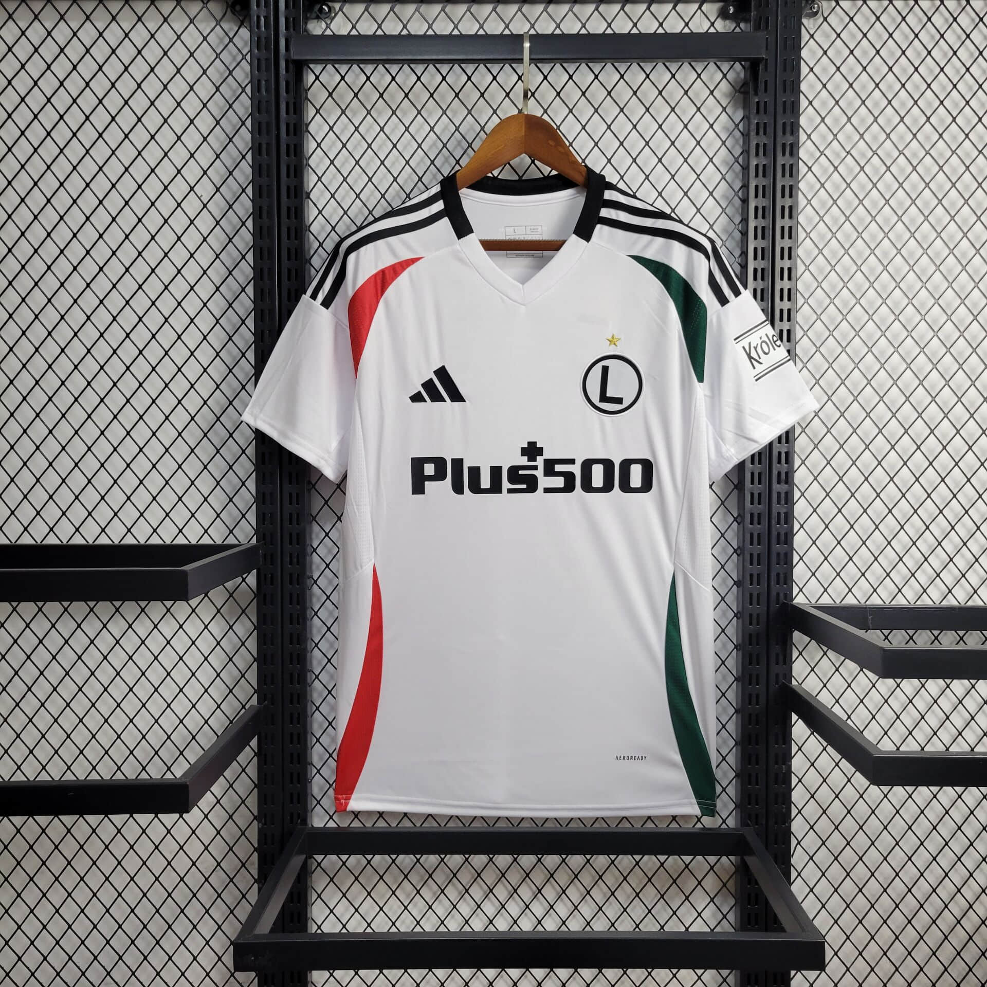 07e0ffd0176fc6a5bba56d87de53b1bf.jpg 2024/2025 Legia Warsaw Home Football Shirt 1:1 Thai Quality - Image 1