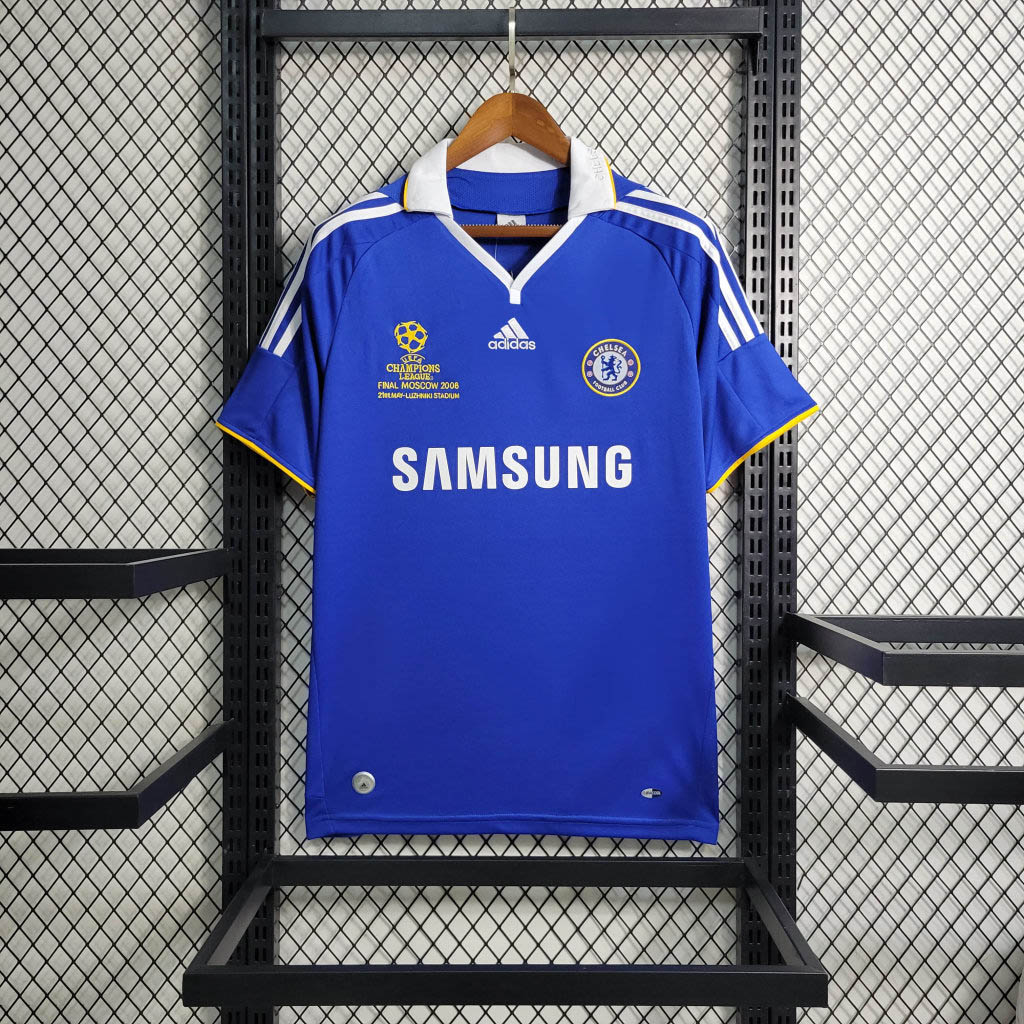 085a5dc176e1a2dfdf7c5b36ad62e45e.jpeg 2008/2009 Retro Chelsea Home Football Shirt 1:1 Thai Quality - Image 1