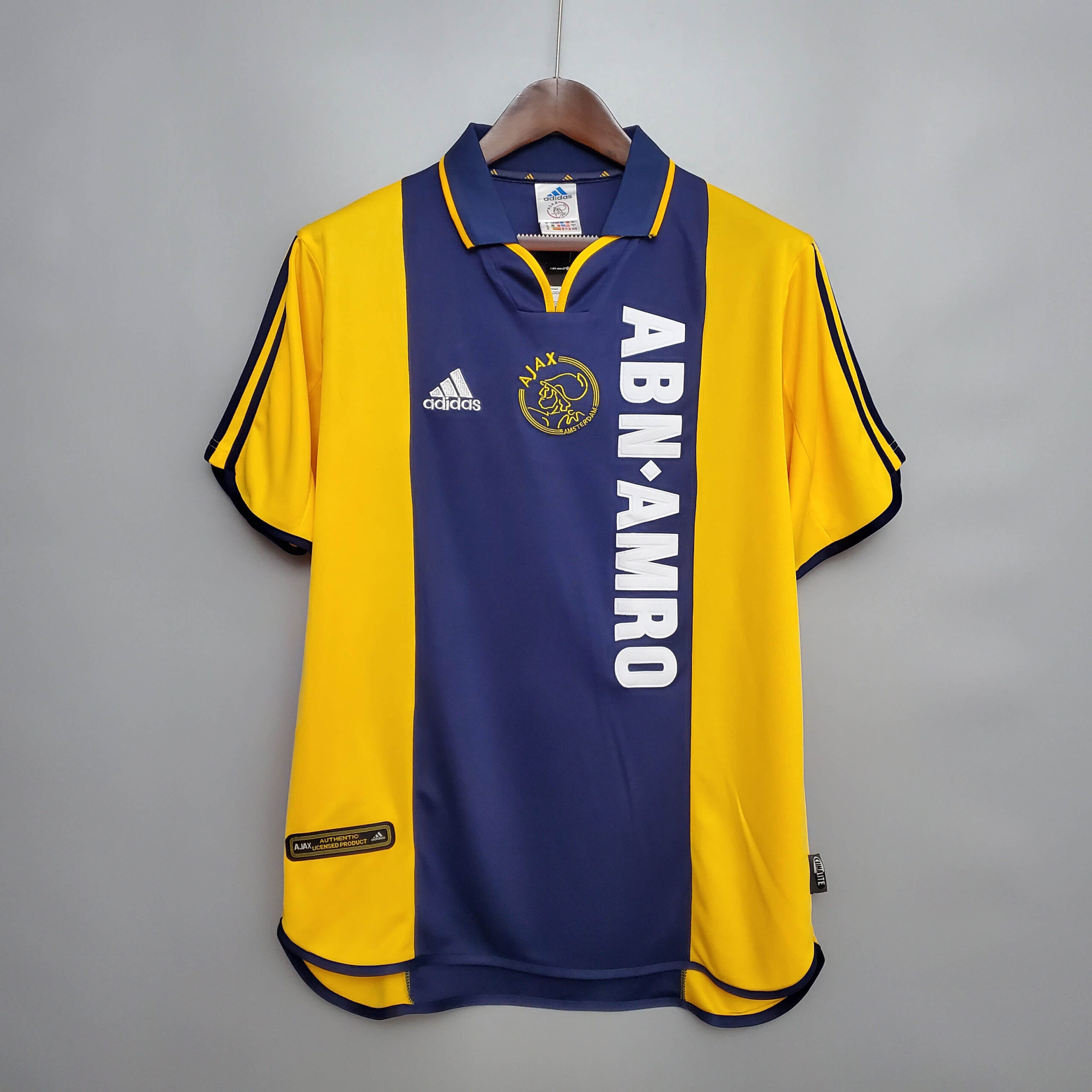 08de49604a5f672b8d386fc406af98cf.jpeg 2000/2001 Retro Ajax Away Football Shirt 1:1 Thai Quality - Image 1