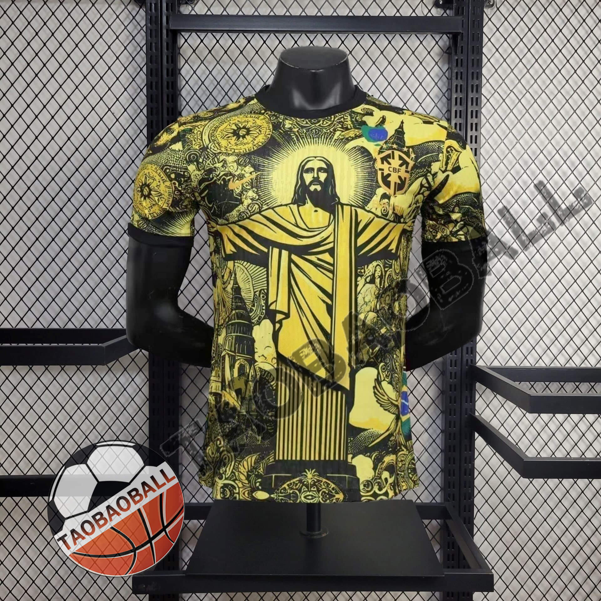 0a4b3cb5320b4e22f2da529b35c8dfc5.jpg 2024 Player Version Brazil Special Edition Football Shirt 1:1 Thai Quality - Image 1