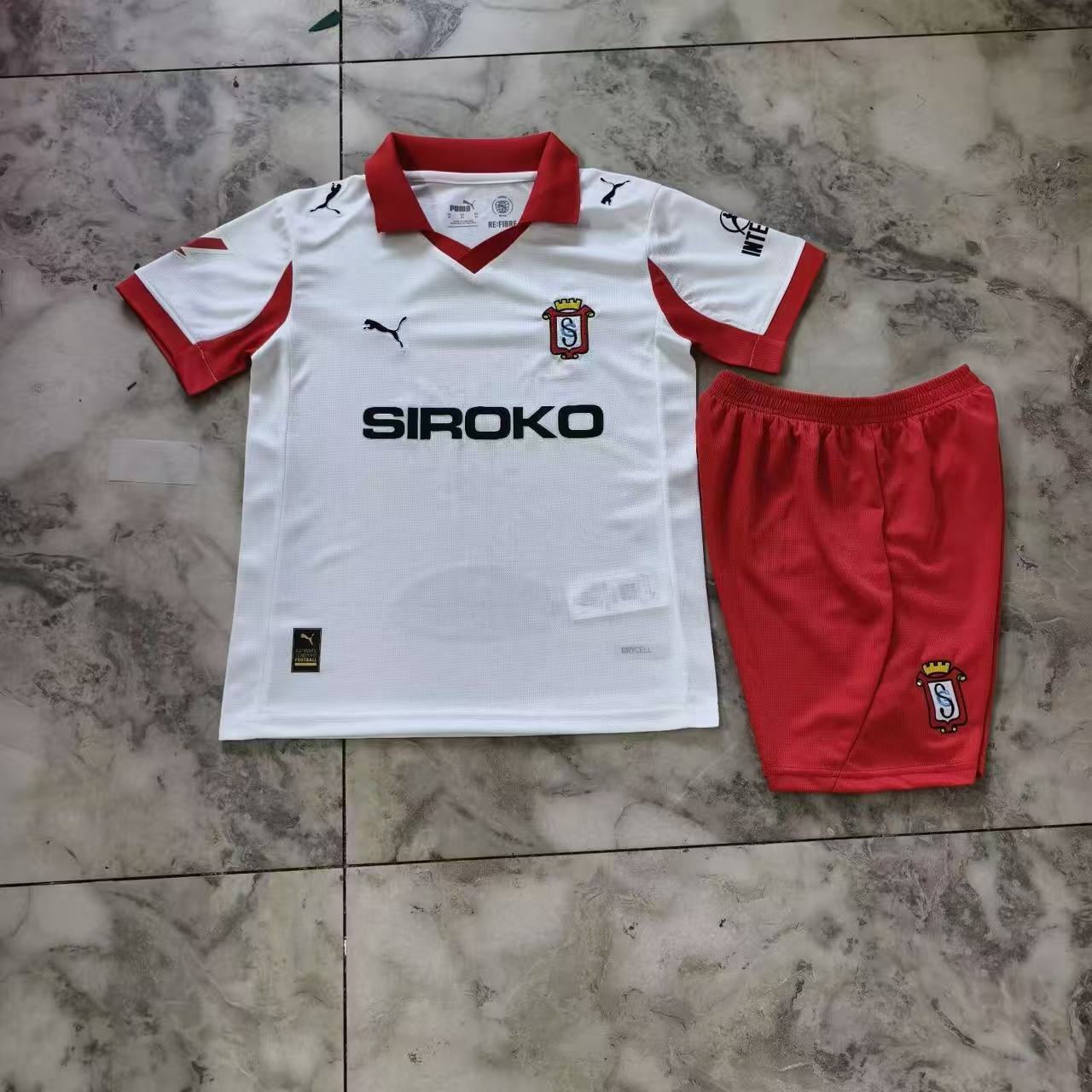0b1f732a13c2ff747bf760be6db92cdc.jpg 2025/2026 Sporting de Gijon Third Football Shirt Kids 1:1 Thai Quality - Image 1