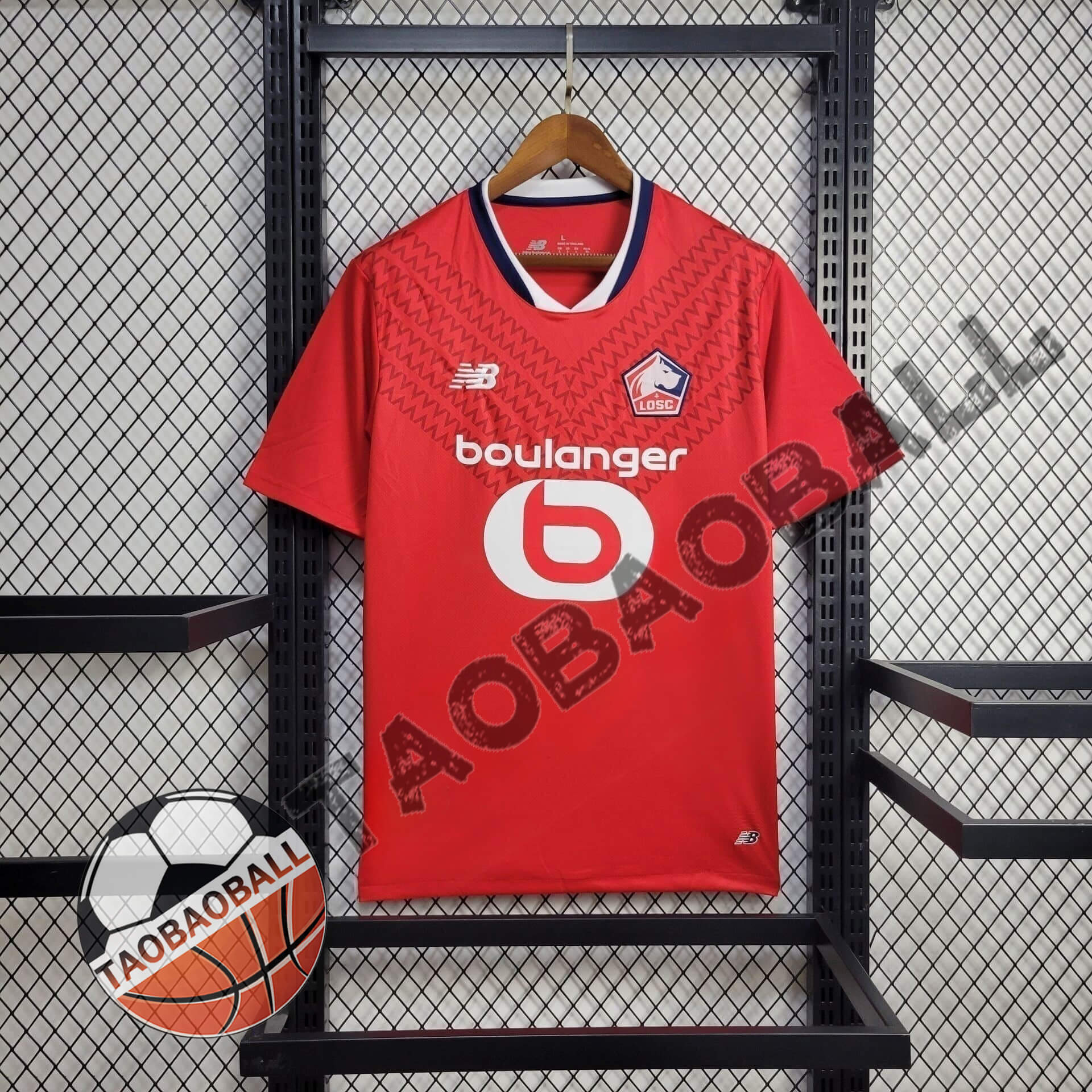 0b56148e8341ecd868102a003792f45f.jpg 2024/2025 Lille LOSC Home Football Shirt 1:1 Thai Quality - Image 1