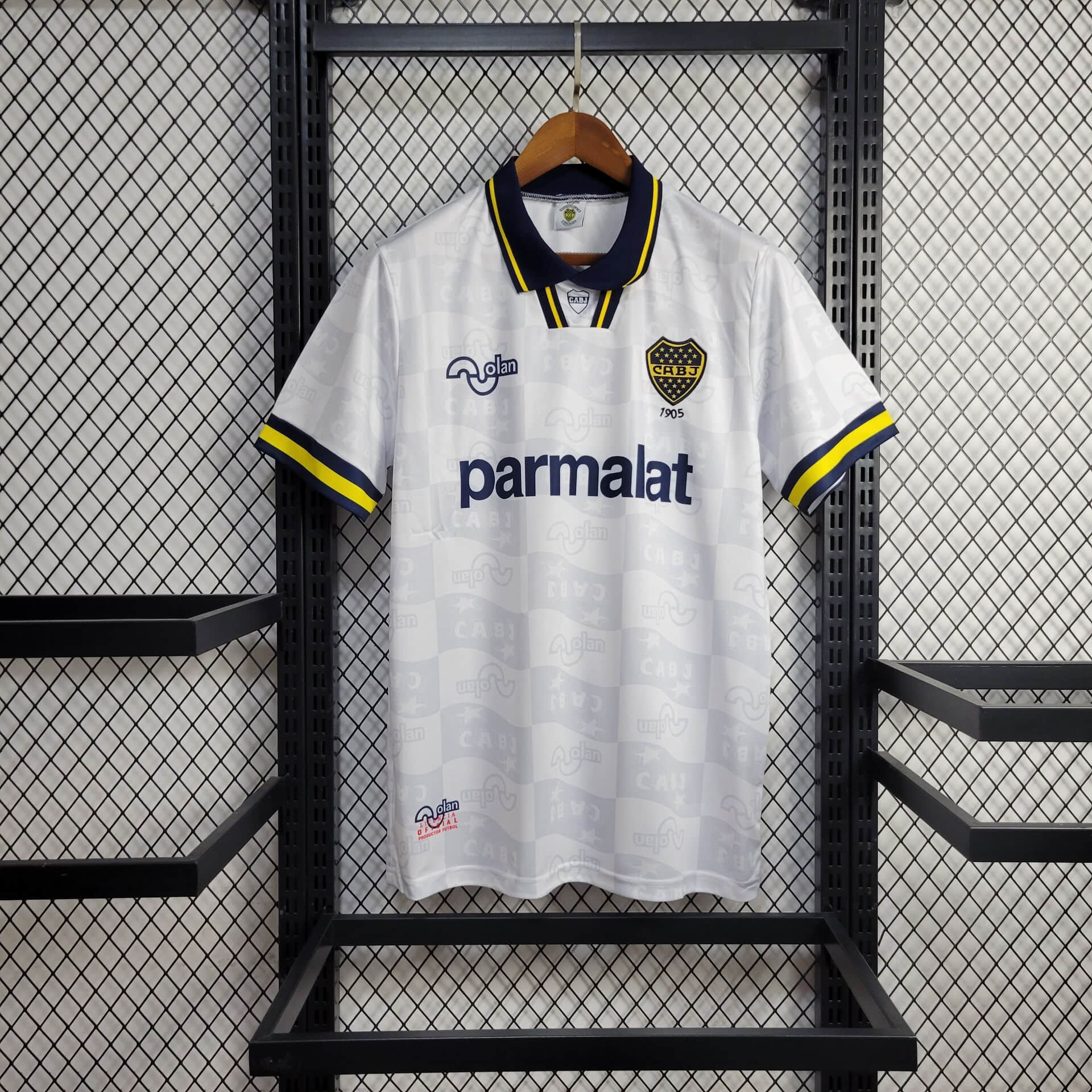 0db1c9f250cff7d592c89238b9d842d7.jpg 1995/1996 Boca Juniors Away Football Shirt 1:1 Thai Quality - Image 1