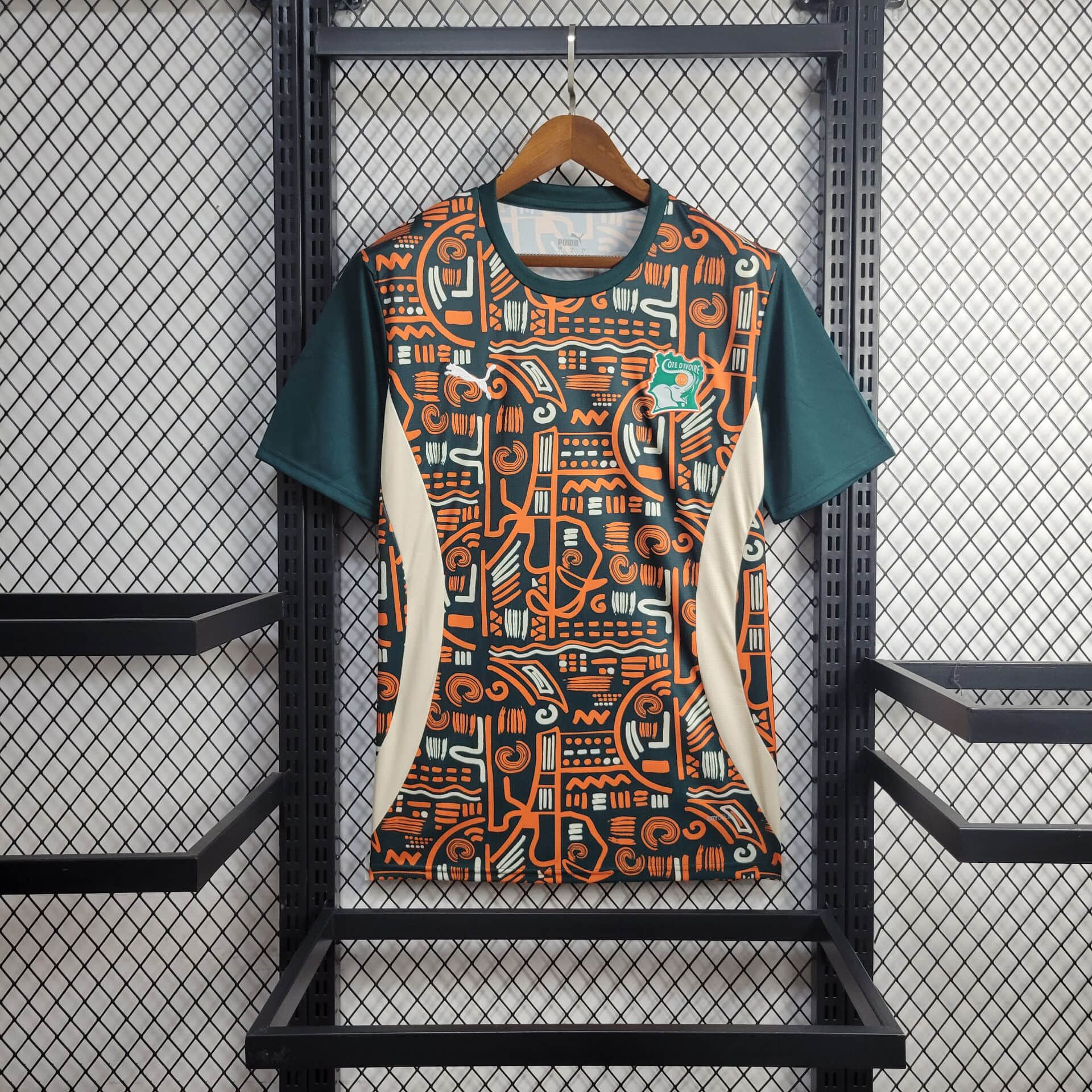 1328be7da47ea2890bbc2daf487dca28.jpg 2024 Ivory Coast Training Wear Football Shirt 1:1 Thai Quality - Image 1