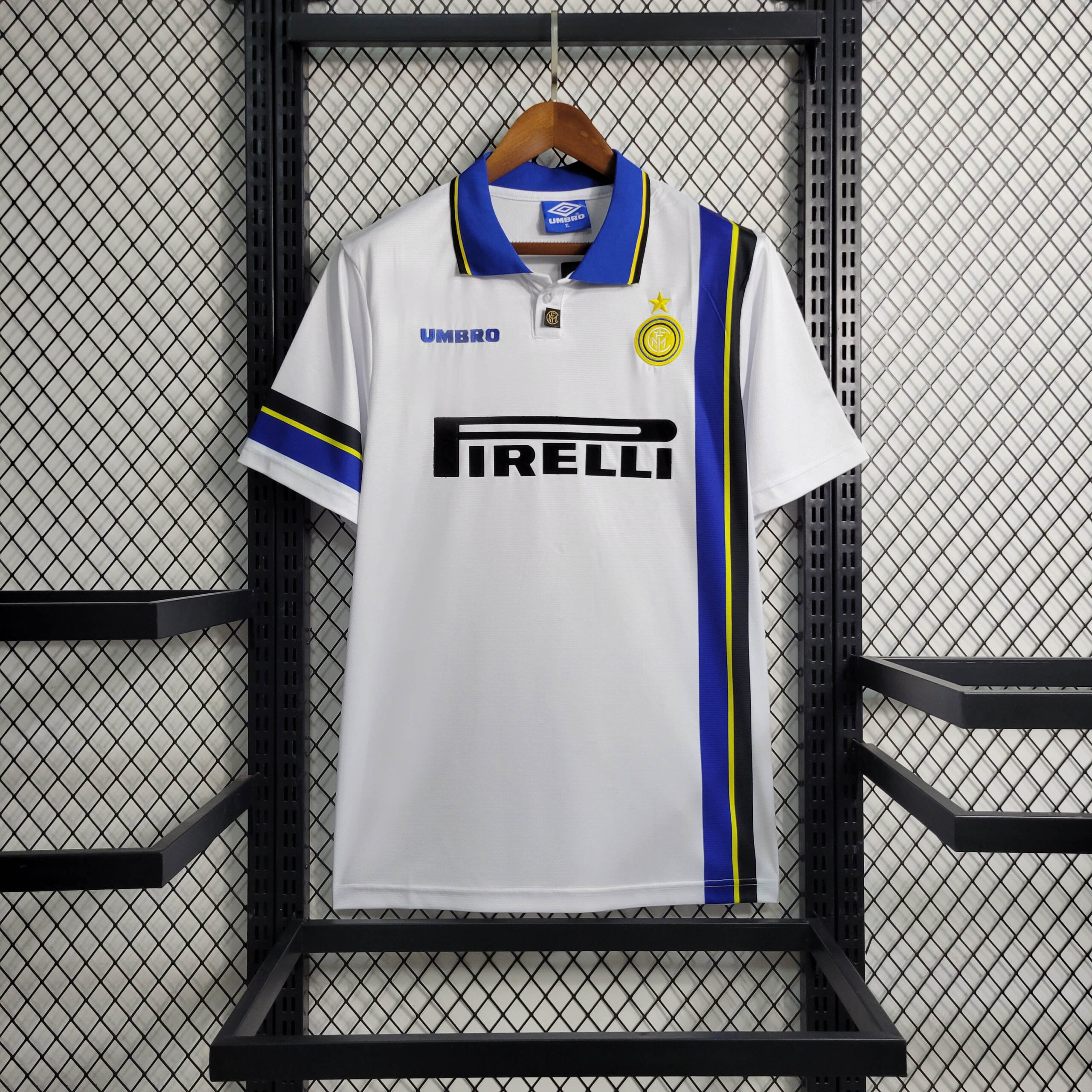 168796789877fe14948ee083f7a77fe3.jpeg 1997/1998 Retro Inter Milan Away Football Shirt 1:1 Thai Qualit - Image 1