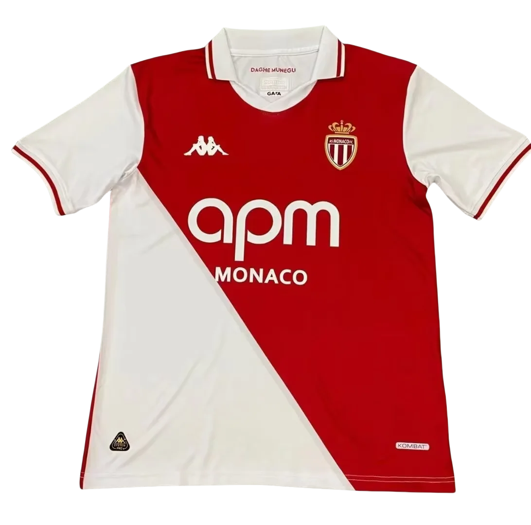 16bb04f61ef447431311280d49fe9ca7.png 2024/2025 AS Monaco Home Football Shirt 1:1 Thai Quality - Image 1
