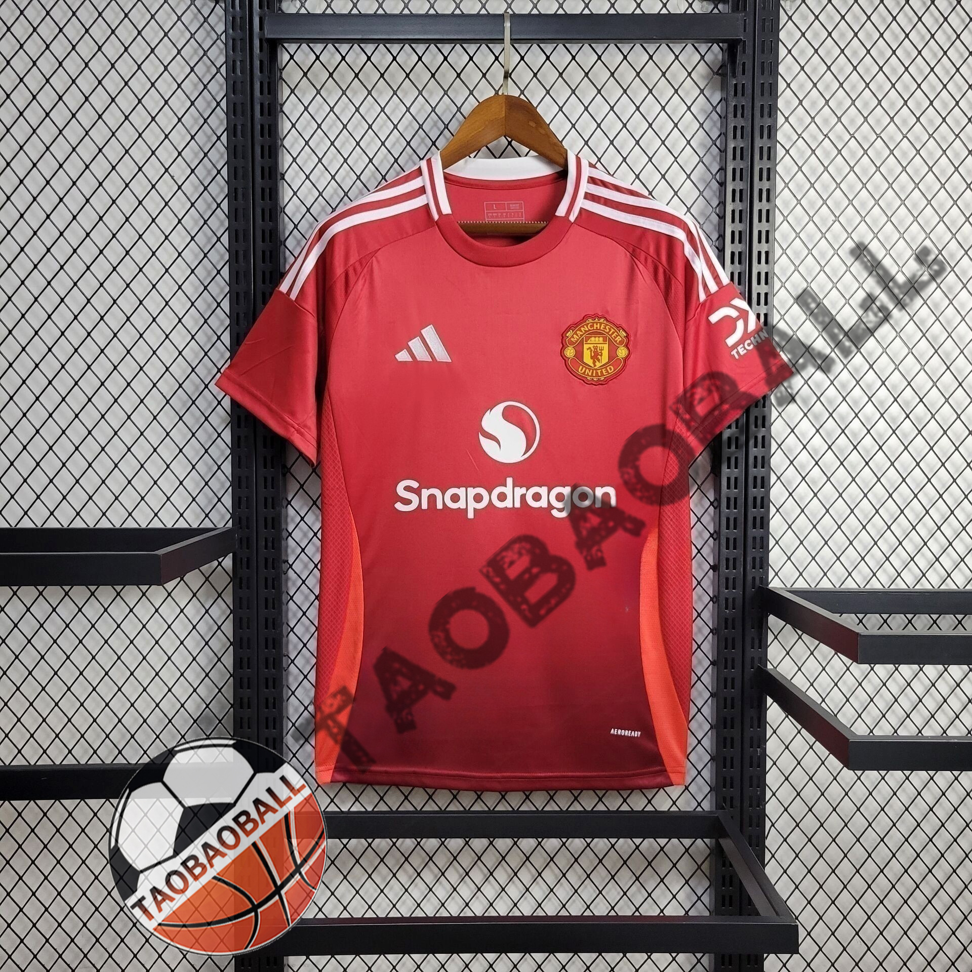 18387c06be850670177af49bcf7bba6f.jpg 2024/2025 Manchester United Home Football Shirt 1:1 Thai Quality - Image 1