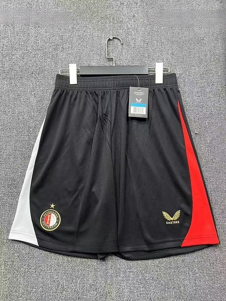 1d175c34cf7aa2c9be2ba1051a1f01a5.jpg 2025/2026 Feyenoord Home Shorts 1:1 Thai Quality - Image 1