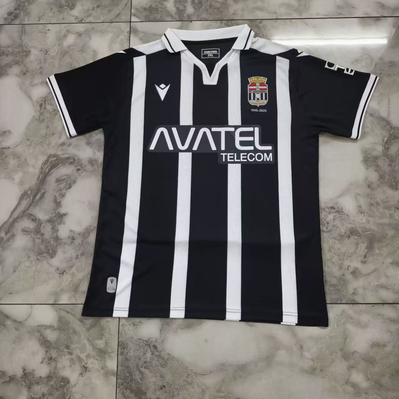 1d3dba543d82e1cf626f0010af24ca20.jpg 2025/26 Cartagena Home Football Shirt 1:1 Thai Quality - Image 1