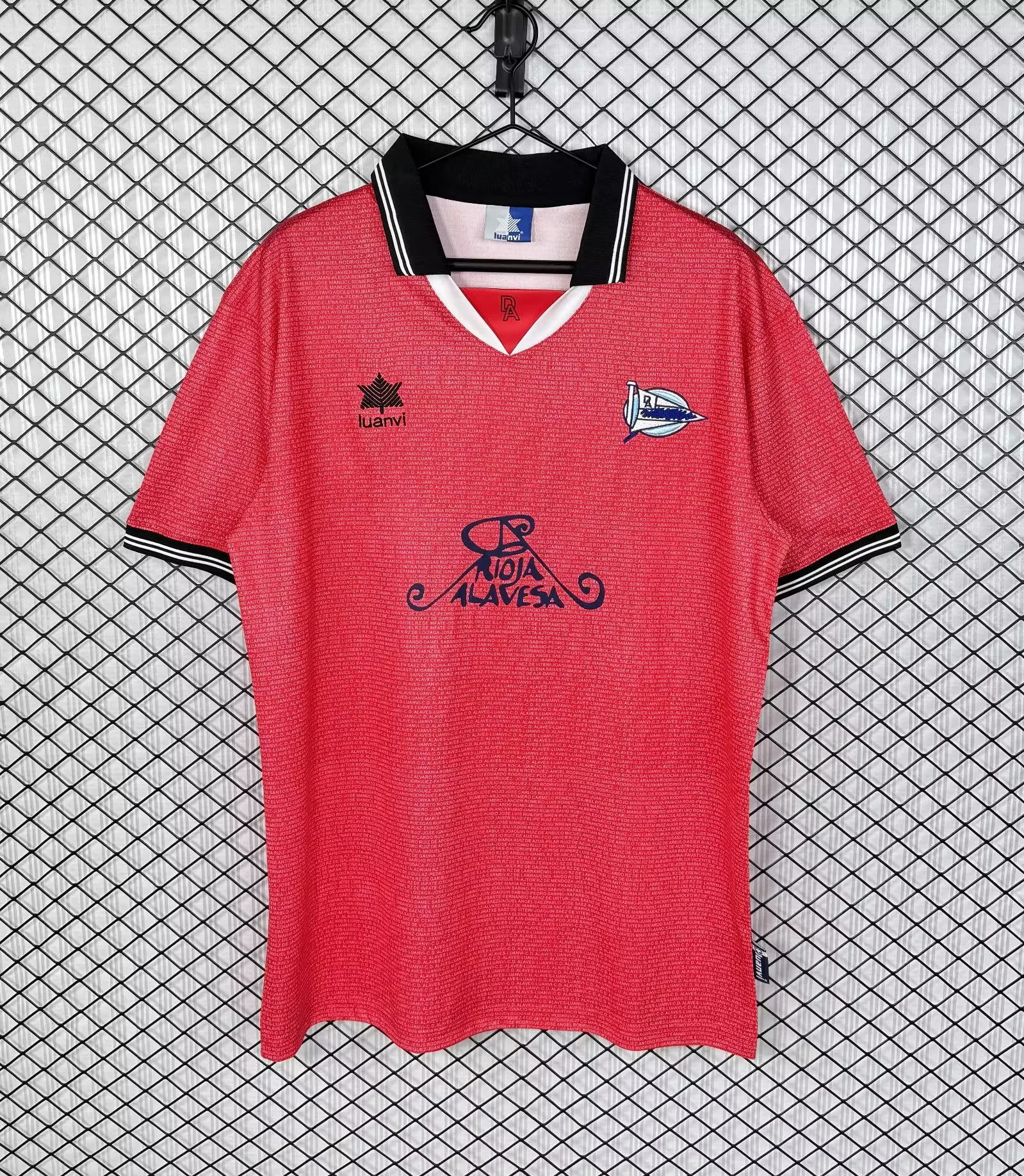 1f3f83e1406c584f81af0e716071ac38.webp 2000/2001 Retro Deportivo Alaves UEFA Cup Final Away Football Shirt 1:1 Thai Quality - Image 1