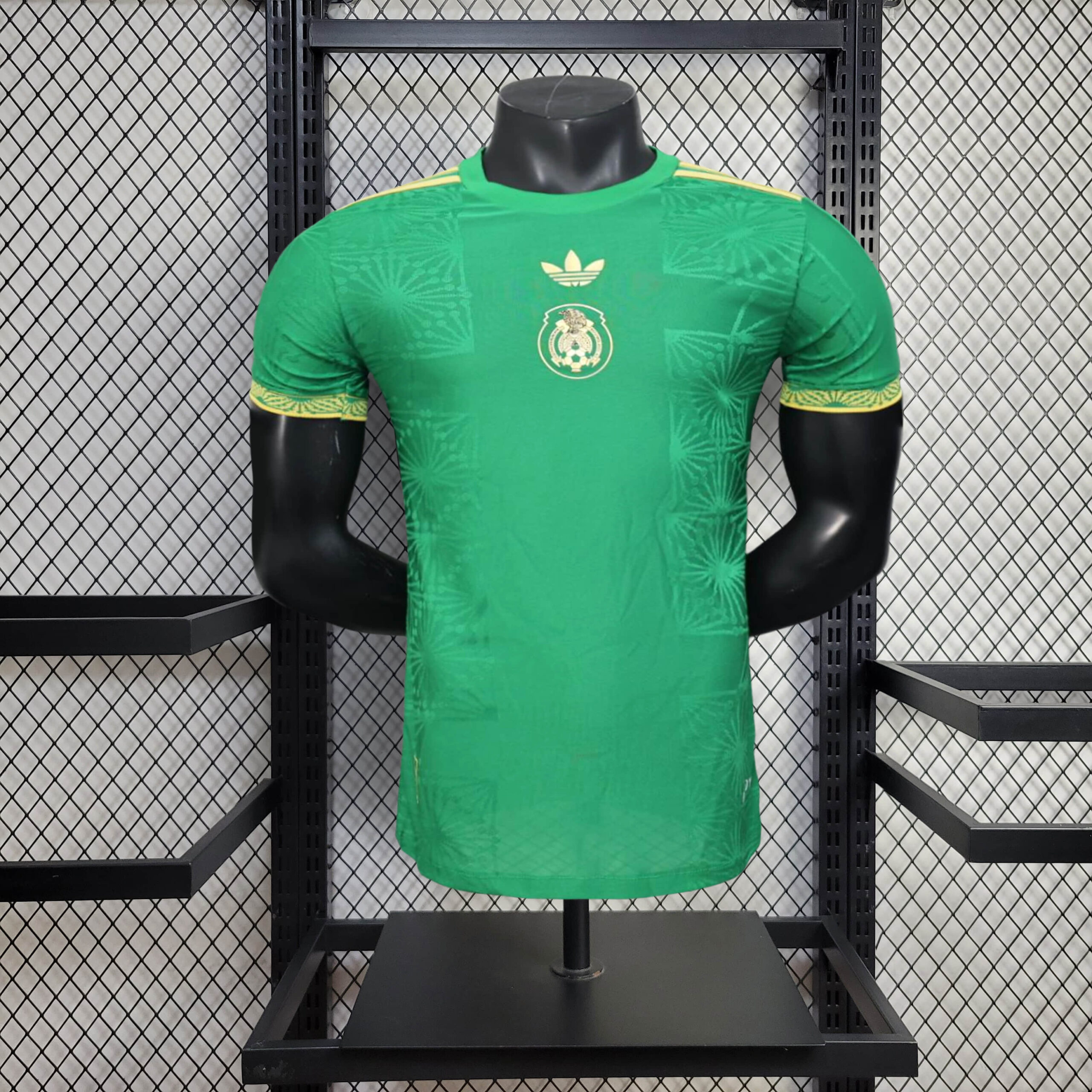 2186c07309741e9d88b303a66b14d2d3.jpg 2025 Player Version Mexico Special Edition Green Football Shirt 1:1 Thai Quality - Image 1
