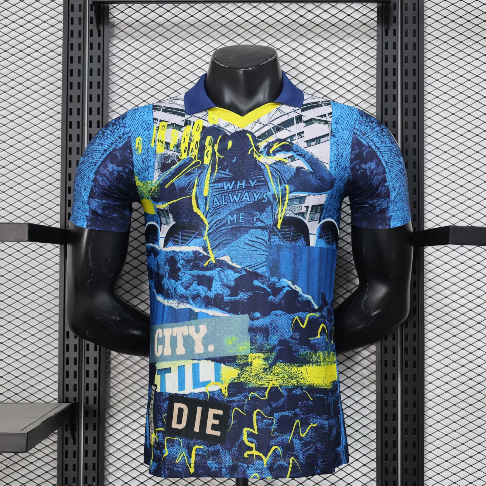 24472c65e085b6478378244b2099e6af.jpg 2025/2026 Player Version Manchester City Special Edition Football Shirt 1:1 Thai Quality - Image 1