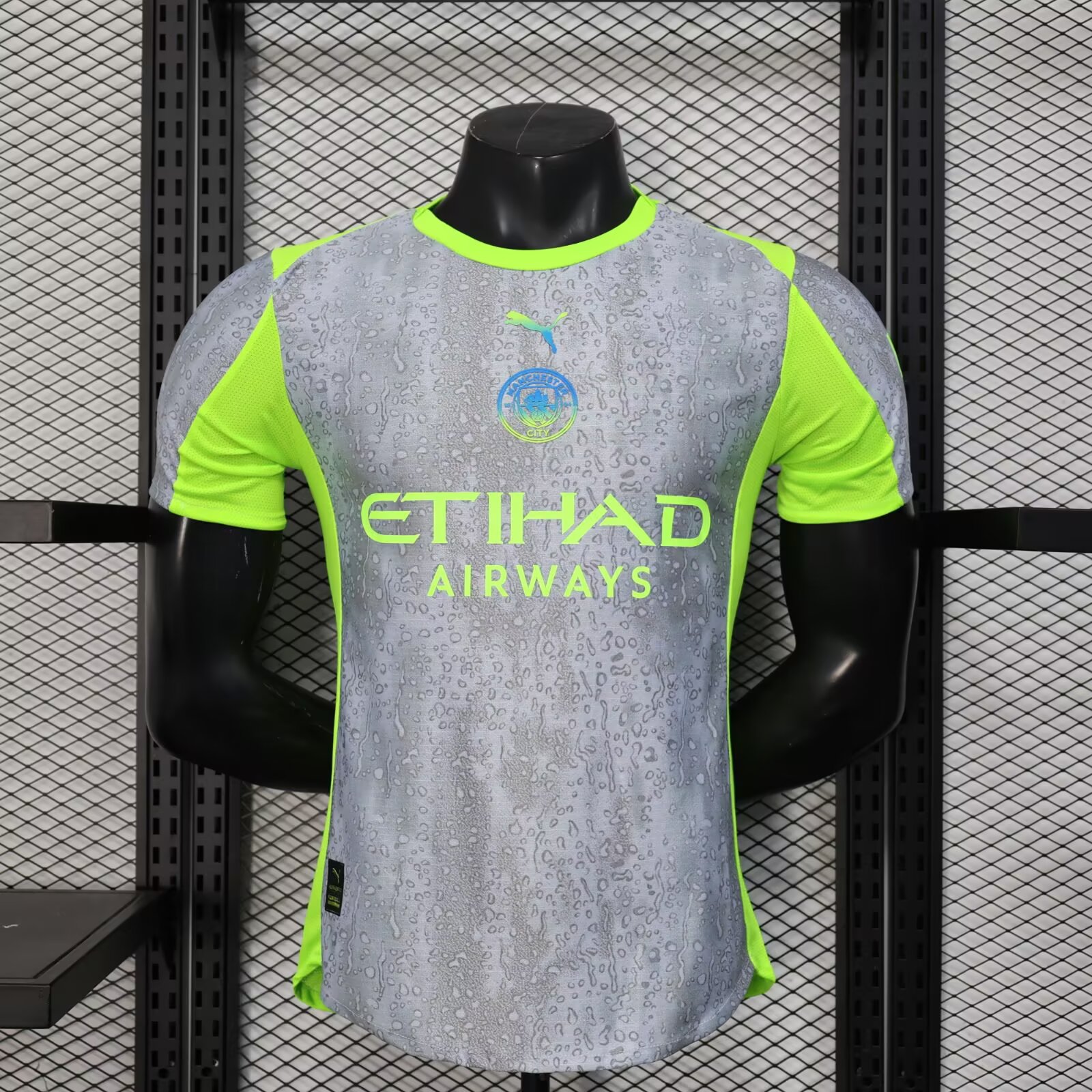 2756f064490c6fd1401c9a5102aa33ac.jpg 2025/2026 Player Version Manchester City Third Away Football Shirt 1:1 Thai Quality - Image 1