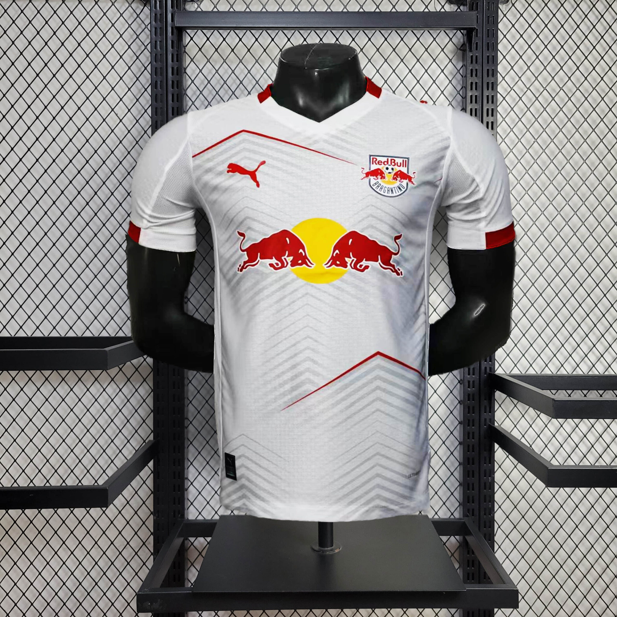 28f0869e3cd2dffce630bacdf74c785f.jpg 2025/2026 Player Version RB Leipzig Home Football Shirt 1:1 Thai Quality - Image 1