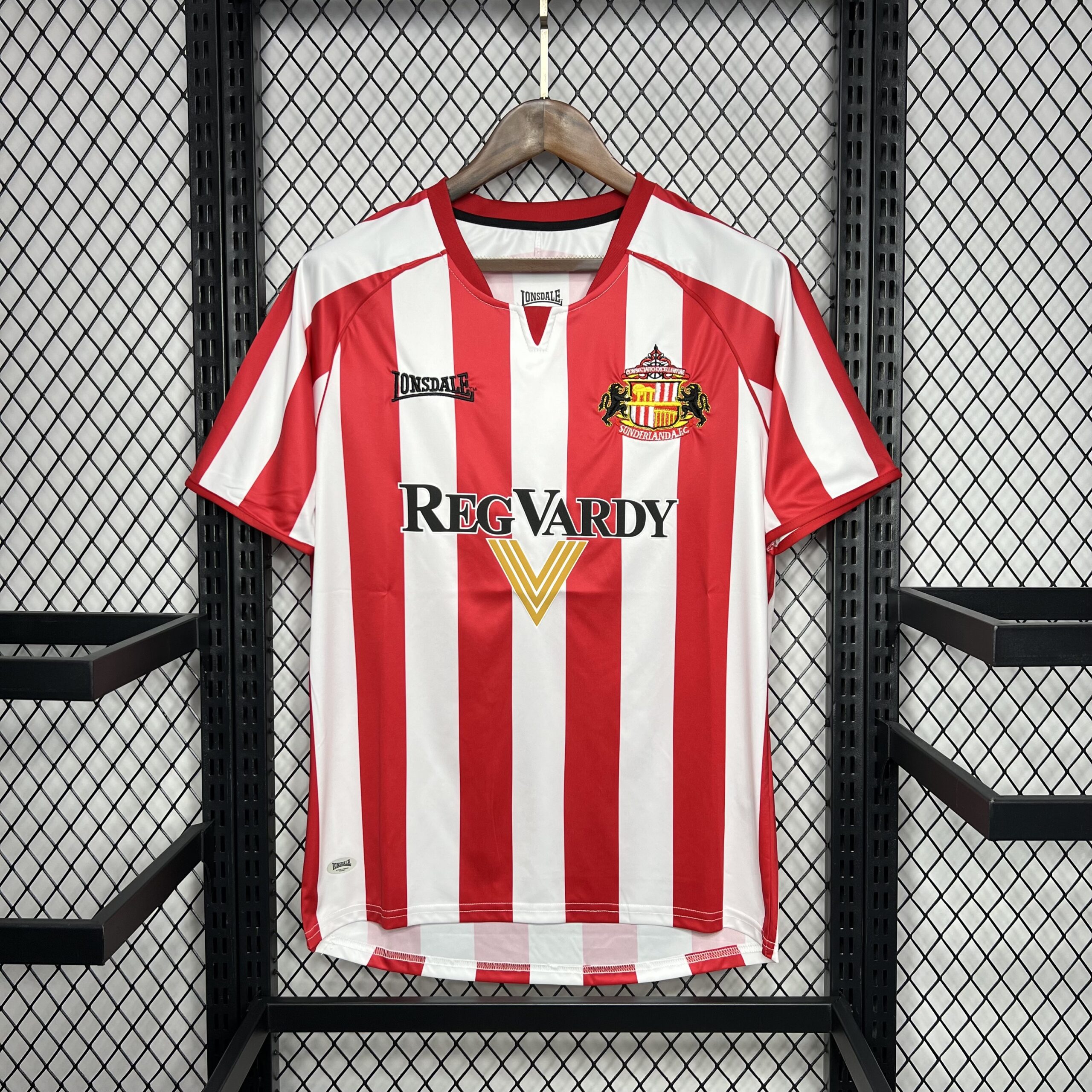 294499b1ac2b29ae14958c191ac0c0bd.jpg 2005/2006 Retro Sunderland Home Football Shirt 1:1 Thai Quality - Image 1