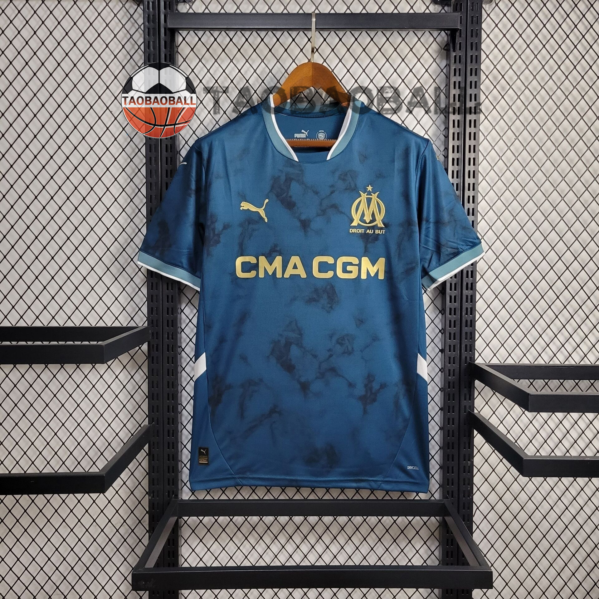 29562d3dd0ec0d70860f8311762acfaa.jpg 2024/2025 Olympique Marseille Away Football Shirt 1:1 Thai Quality - Image 1