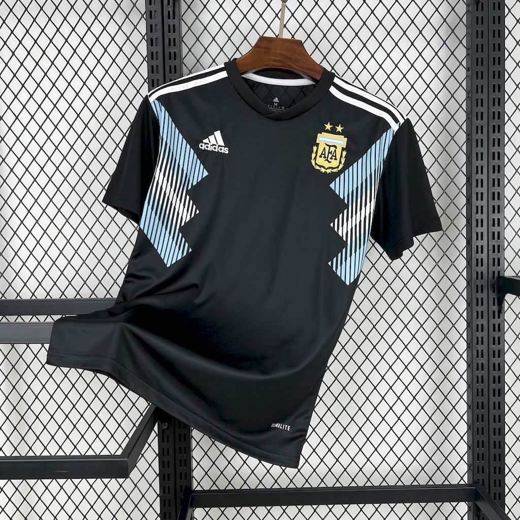 29564711555a6a96958af552b1b7998a.jpg 2018 Retro Argentina Away Football Shirt 1:1 Thai Quality - Image 1