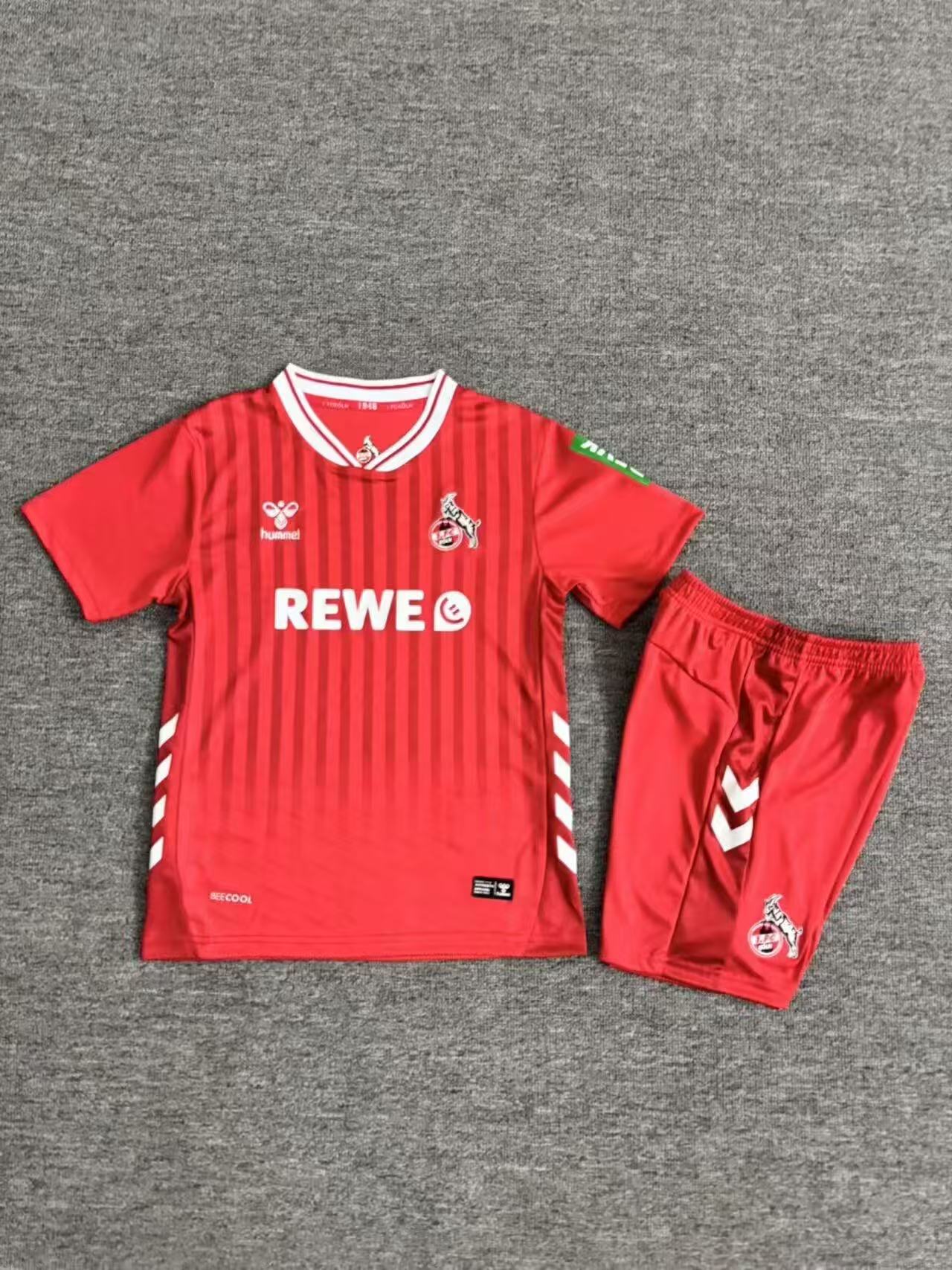2972f76ef746e57bc750499e57dacd23.jpg 2025/26 Koln Away Football Shirt Kids Size 1:1 Thai Quality - Image 1