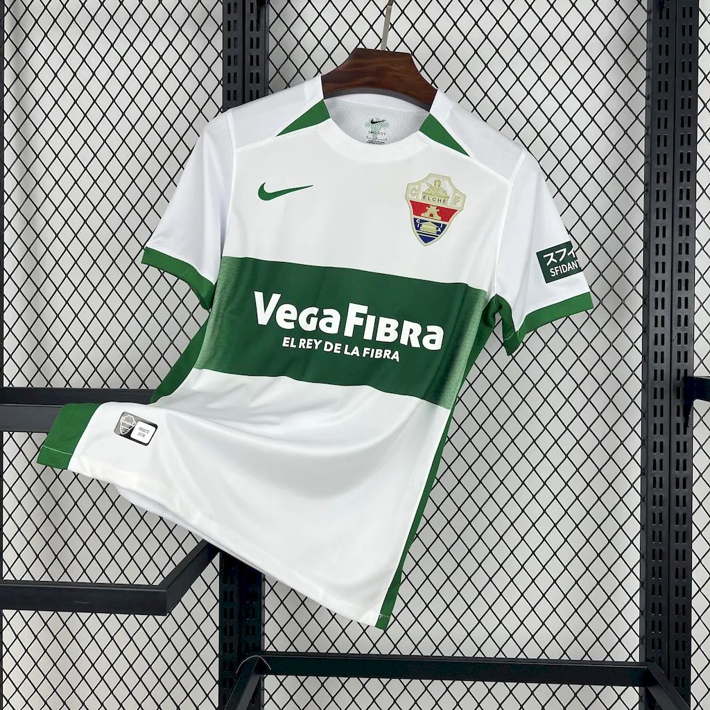 2eaa9e198957a89eceba7752b6f8690c.jpg 2024/2025 Elche Home Football Shirt 1:1 Thai Quality - Image 1