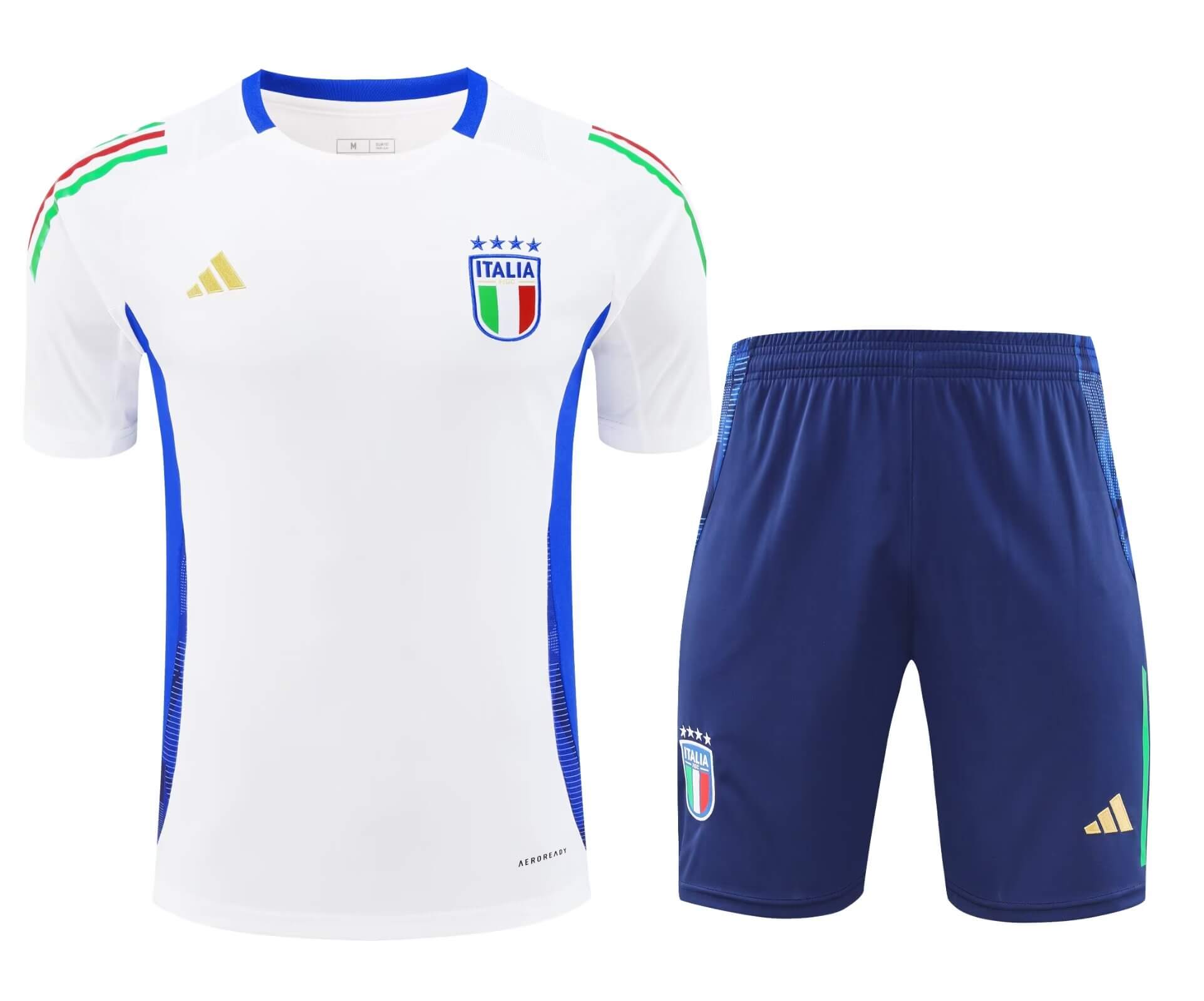 3189aed7578a332f5e88f7b44eab2119.jpg 2024/2025 Italy Training Wear White Suit Shirt 1:1 Thai Quality - Image 1