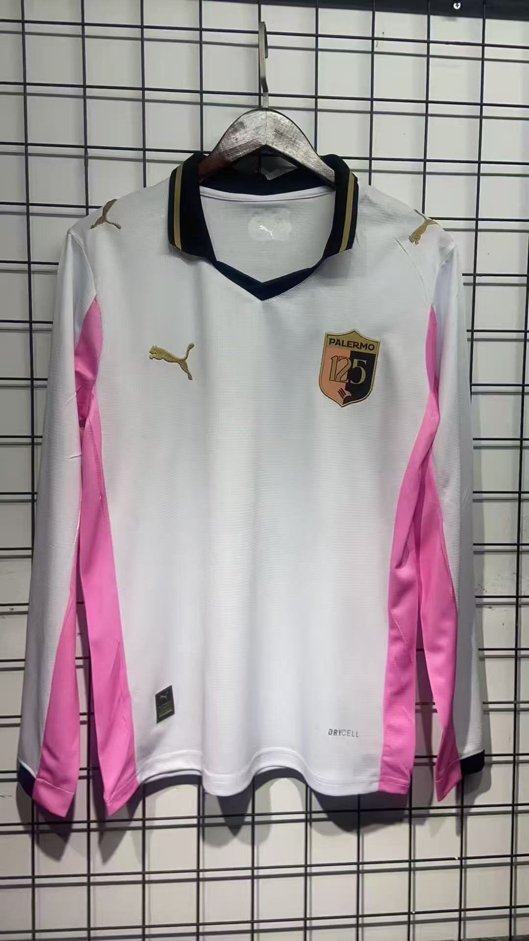 324cbc339b34375f279b8786cc795b6f.jpg 2025/26 Palermo Commemorative Long Sleeve Football Shirt 1:1 Thai Quality - Image 1