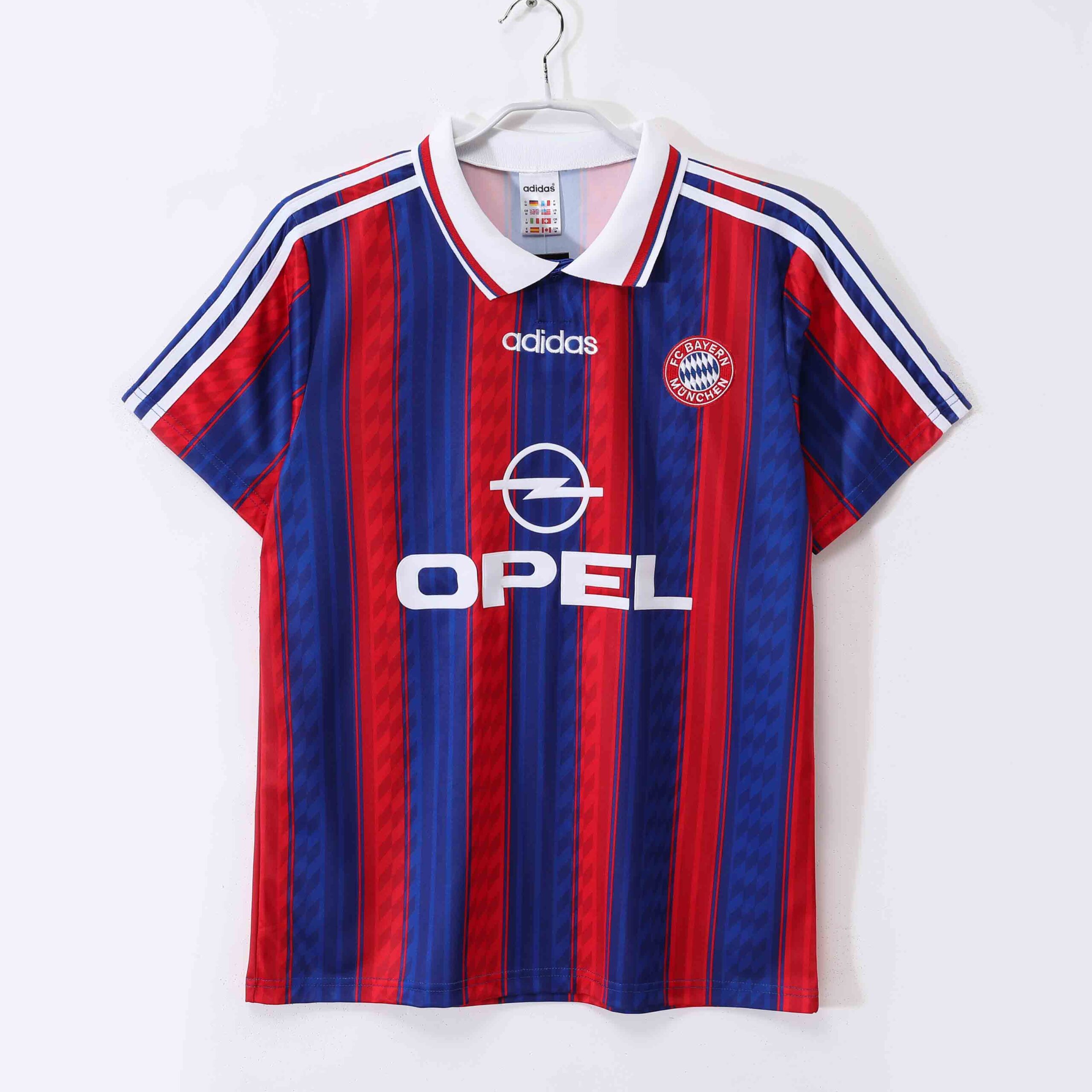 3b0ee78a7c7bb1323cb58440d0417899.jpg 1995/1997 Retro Bayern Munchen Home Football Shirt 1:1 Thai Quality - Image 1