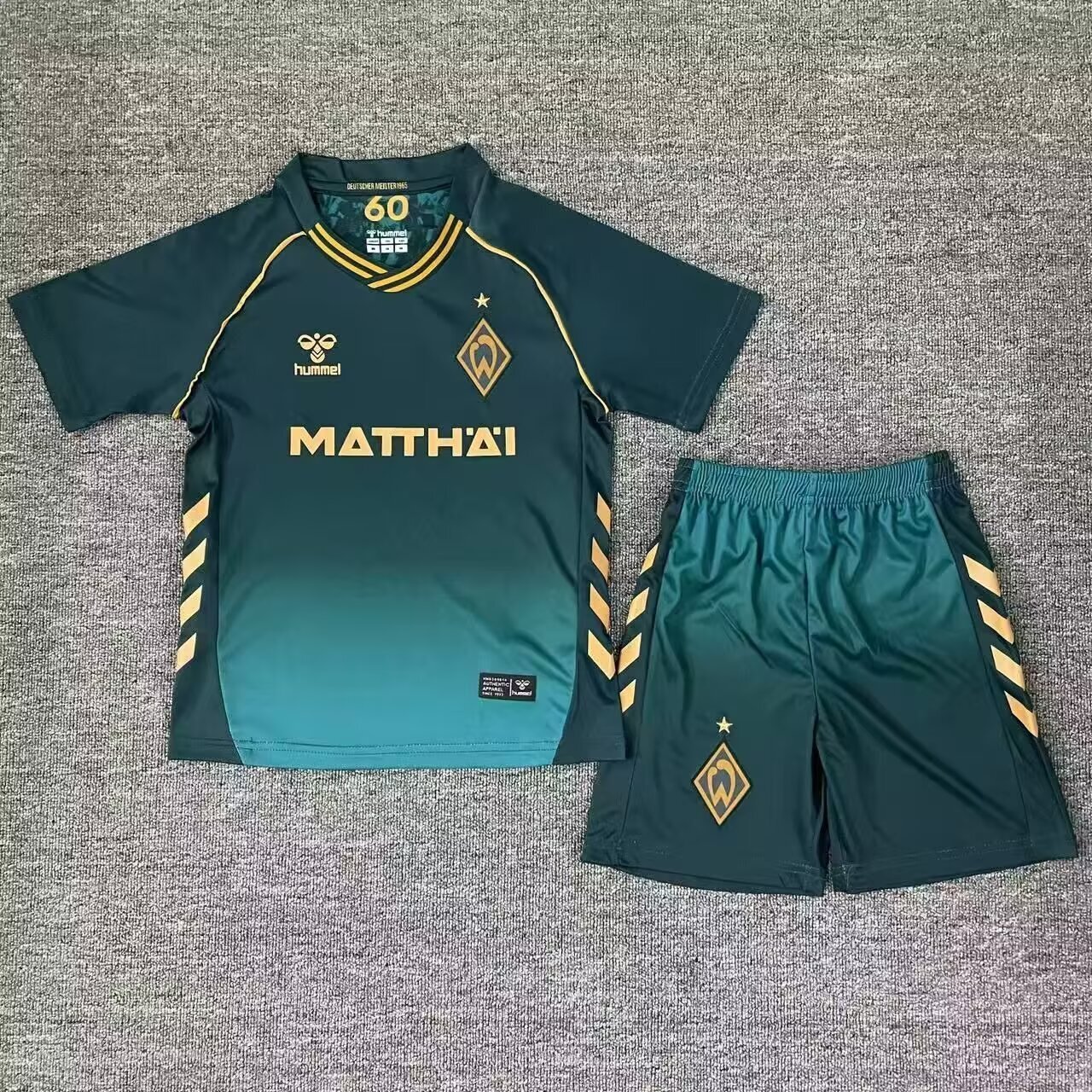 3ea8e610a30297cd5d764d15e75902d5.jpg 2025/2026 Werder Bremen Third Away Football Shirt Kids Size 1:1 Thai Quality - Image 1