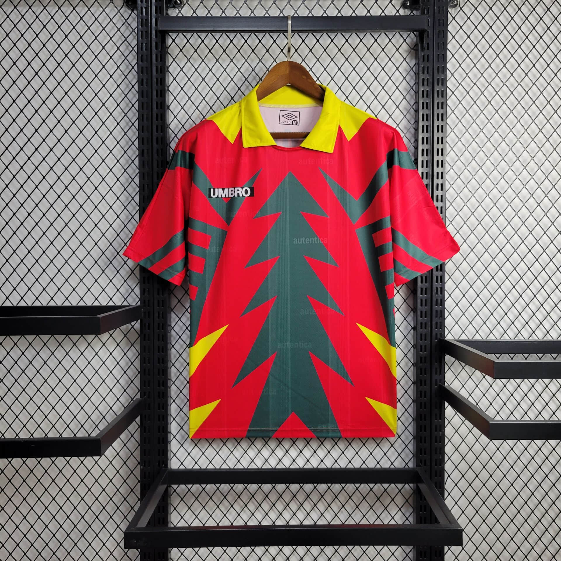 43095ebb65e880057260aee73b2124e9.jpg 1998 Retro Mexico Goalkeeper Football Shirt 1:1 Thai Quality - Image 1