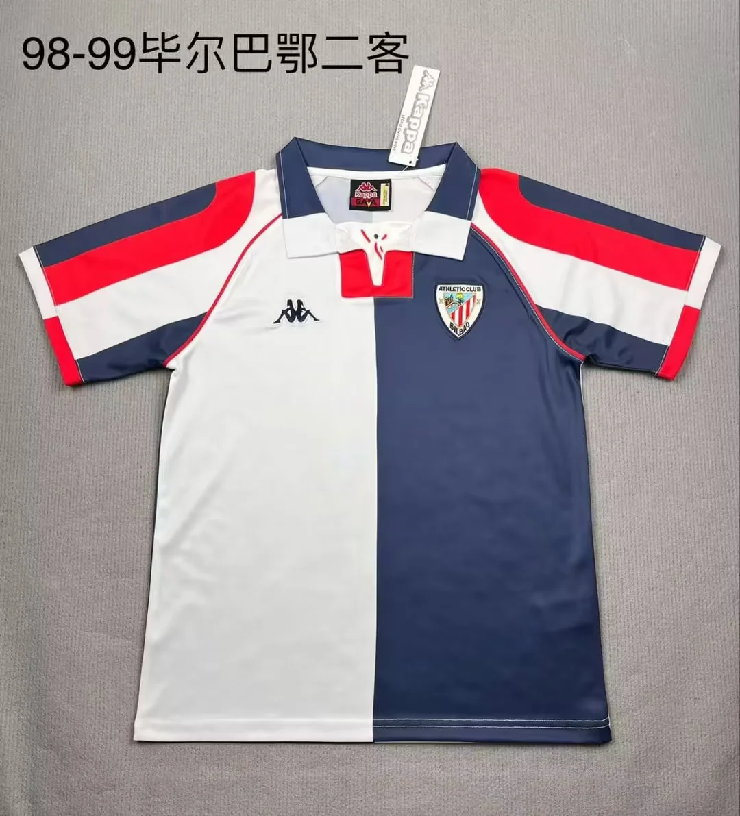 452ca4c5122341312415108d654e7bc2.webp 1998/1999 Athletic Bilbao Third Away Football Shirt 1:1 Thai Quality - Image 1