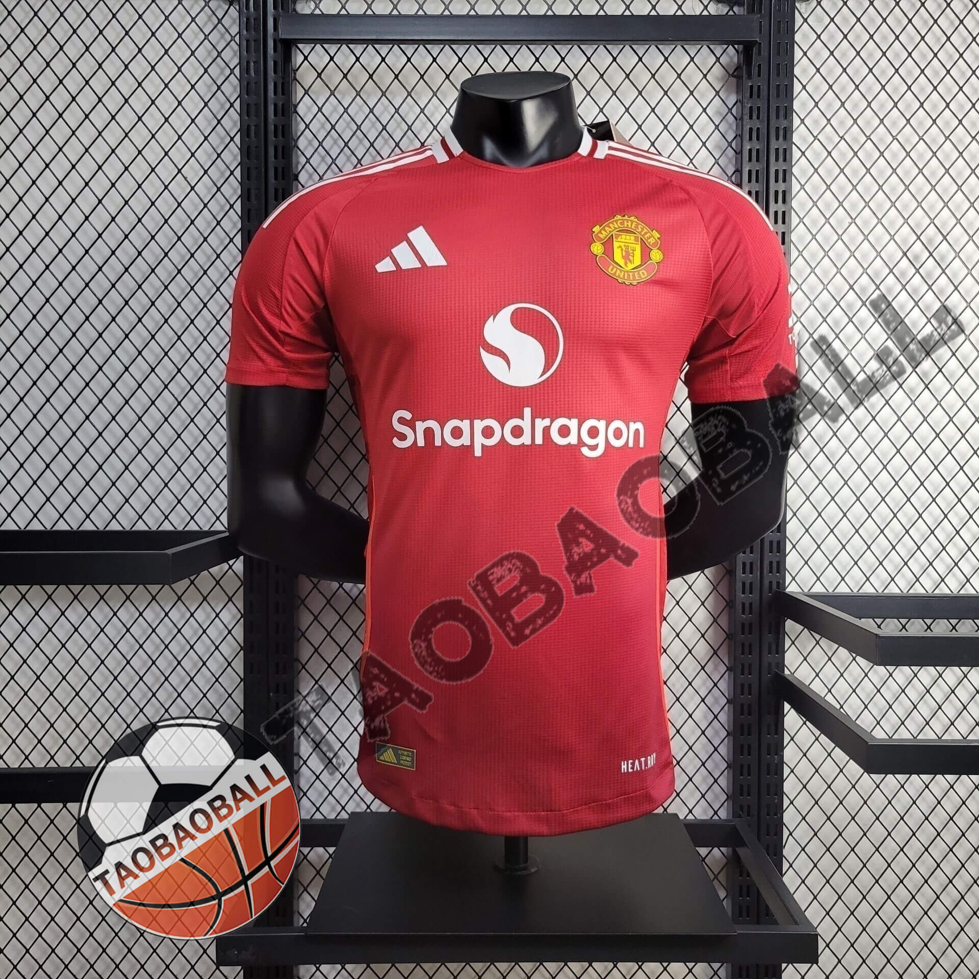 4779e69c60d363c667b9a8699a0429c1.jpg 2024/2025 Player Version Manchester United Home Football Shirt 1:1 Thai Quality - Image 1