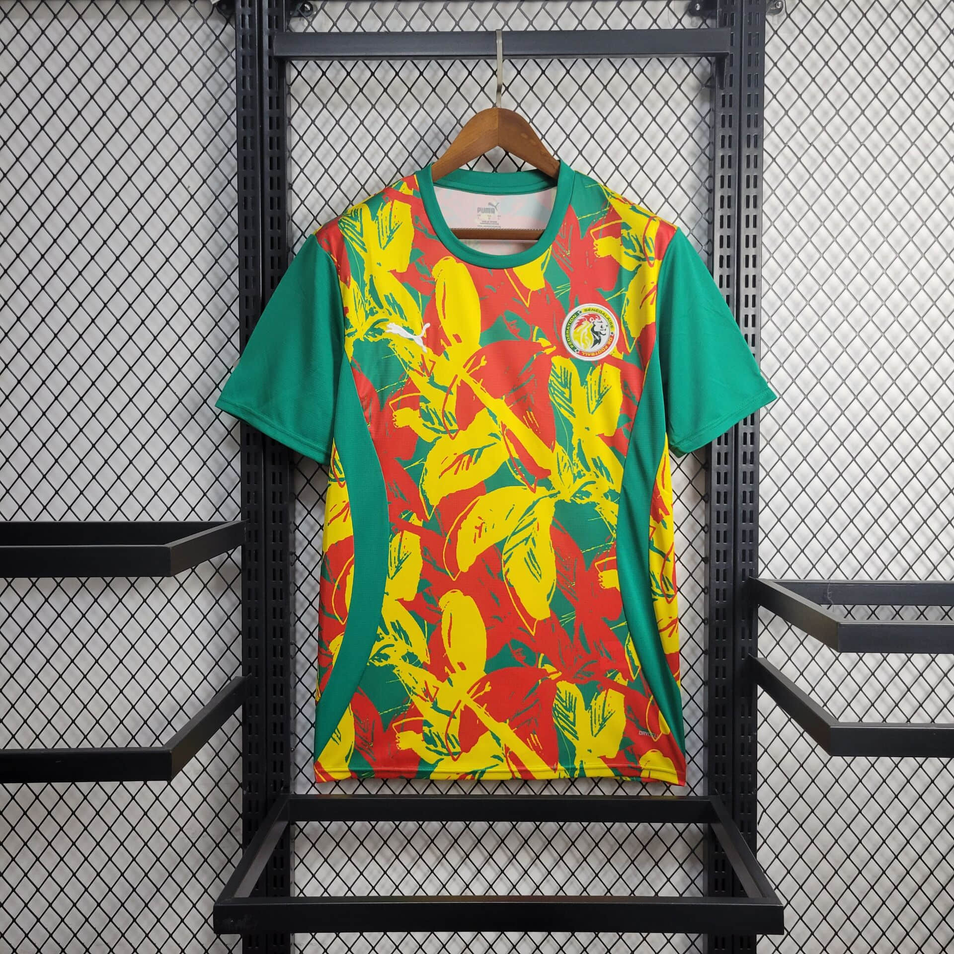 49f3bb9ded2ddfab1808648b471097c0.jpg 2024 Senegal Pre-Match Football Shirt 1:1 Thai Quality - Image 1