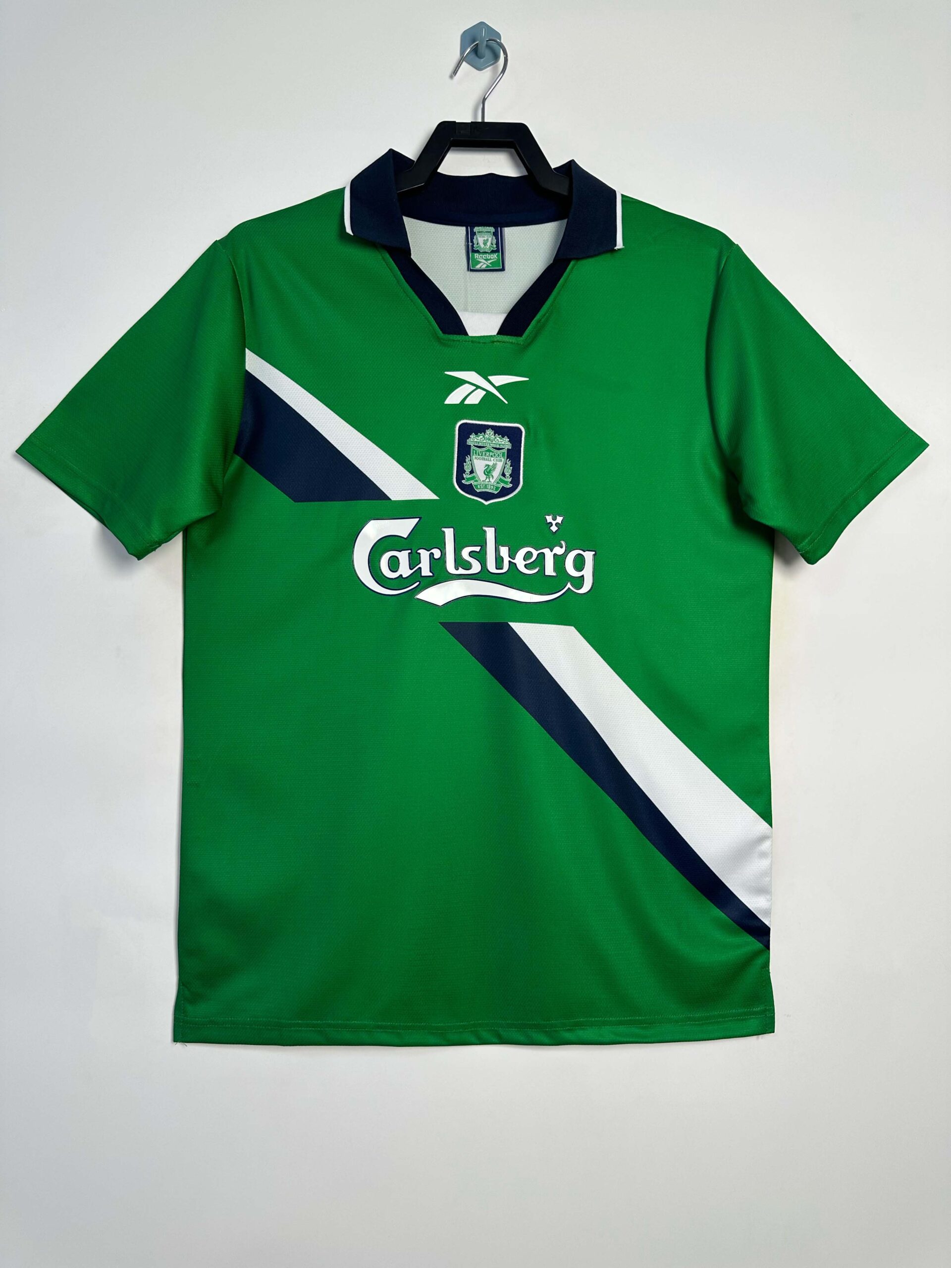 4b8852d86da85e9bfcbd0f6ad8f9718a.jpg 1999/2000 Retro Liverpool Away Football Shirt 1:1 Thai Quality - Image 1