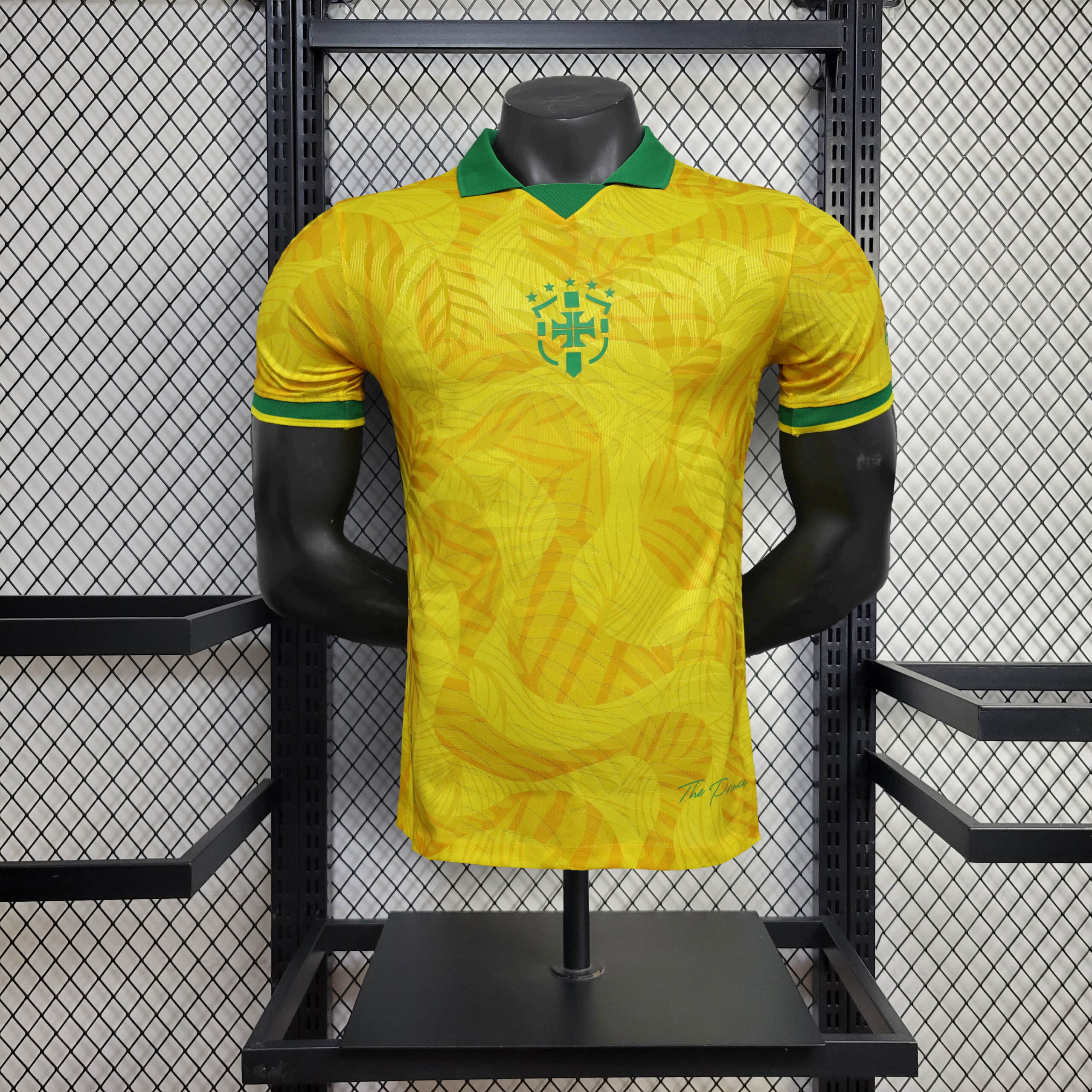 566700d31a2f524c9cb1e15fbd3a352f.jpg 2025 Player Version Brazil Special Edition Football Shirt 1:1 Thai Quality - Image 1