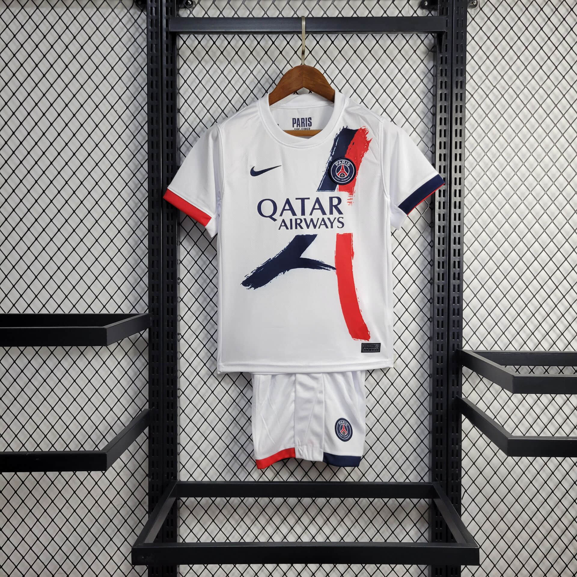 578c7df9ae51f2c88247b0ccee124420.jpg 2024/2025 Paris Saint-Germain Away Football Shirt Kids Size 1:1 Thai Quality - Image 1