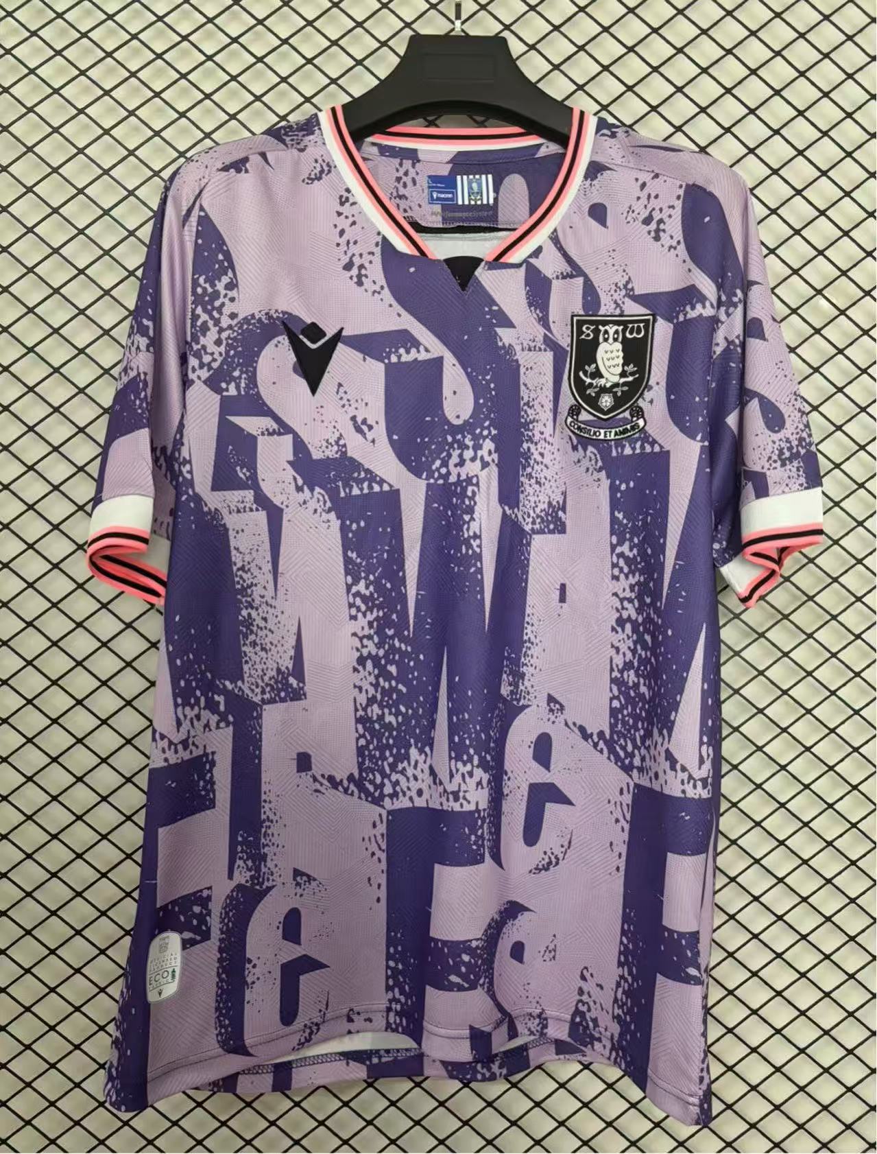 57ab3e9f0a3c7770e30a3fa80edd0619.jpg 2025/2026 Sheffield Wednesday Away Football Shirt 1:1 Thai Quality - Image 1