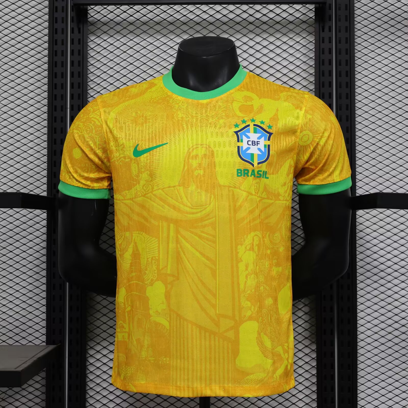 5821c2f6369bc01819d235dab92367b5.jpg 2025 Player Version Brazil Special Edition Football Shirt 1:1 Thai Quality - Image 1