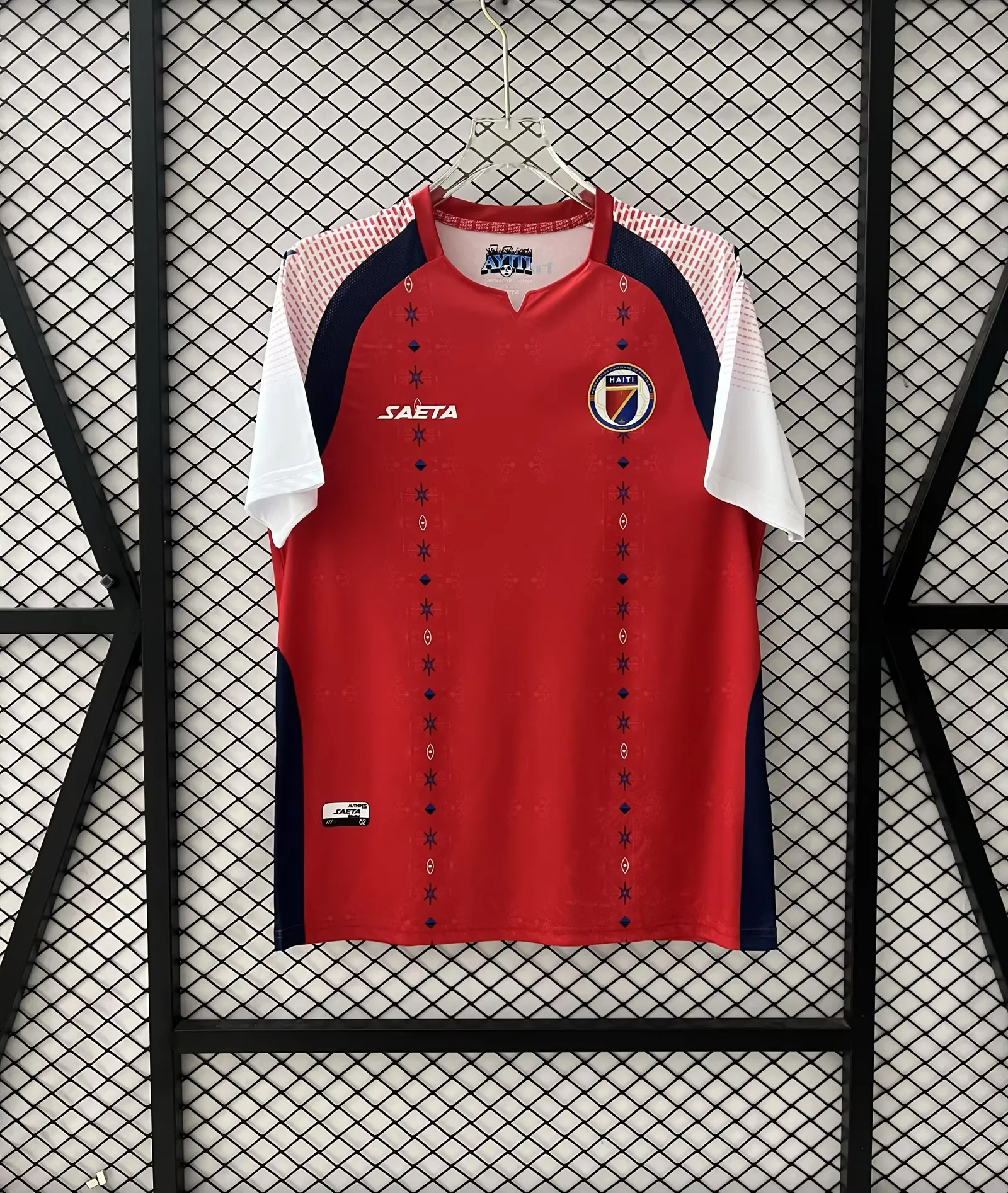 5a95019d3eb84e55383eafece2e532de.webp 2026 Haiti Third Away Football Shirt 1:1 Thai Quality - Image 1