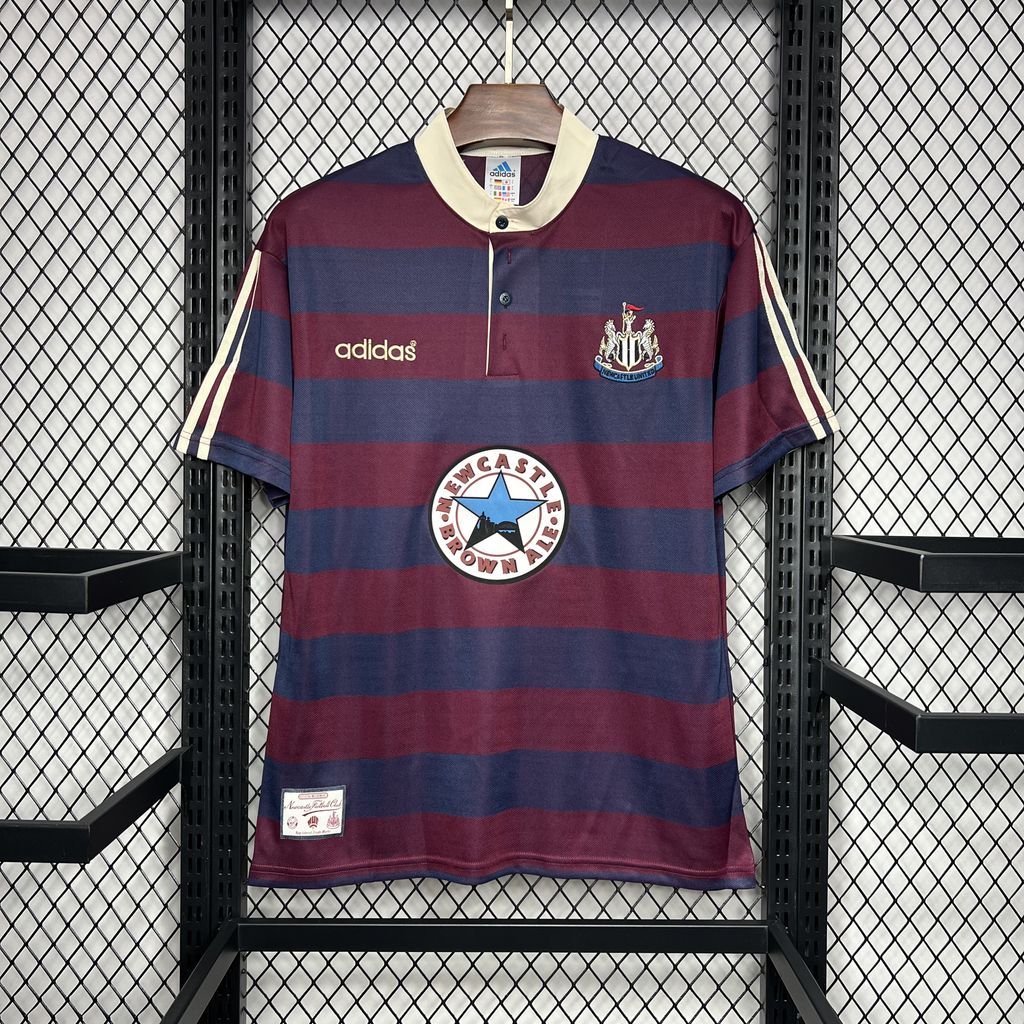 5d3a617af8830901fb8816da79f82105.jpg 1995/1996 Retro Newcastle United Away Football Shirt 1:1 Thai Qualit - Image 1
