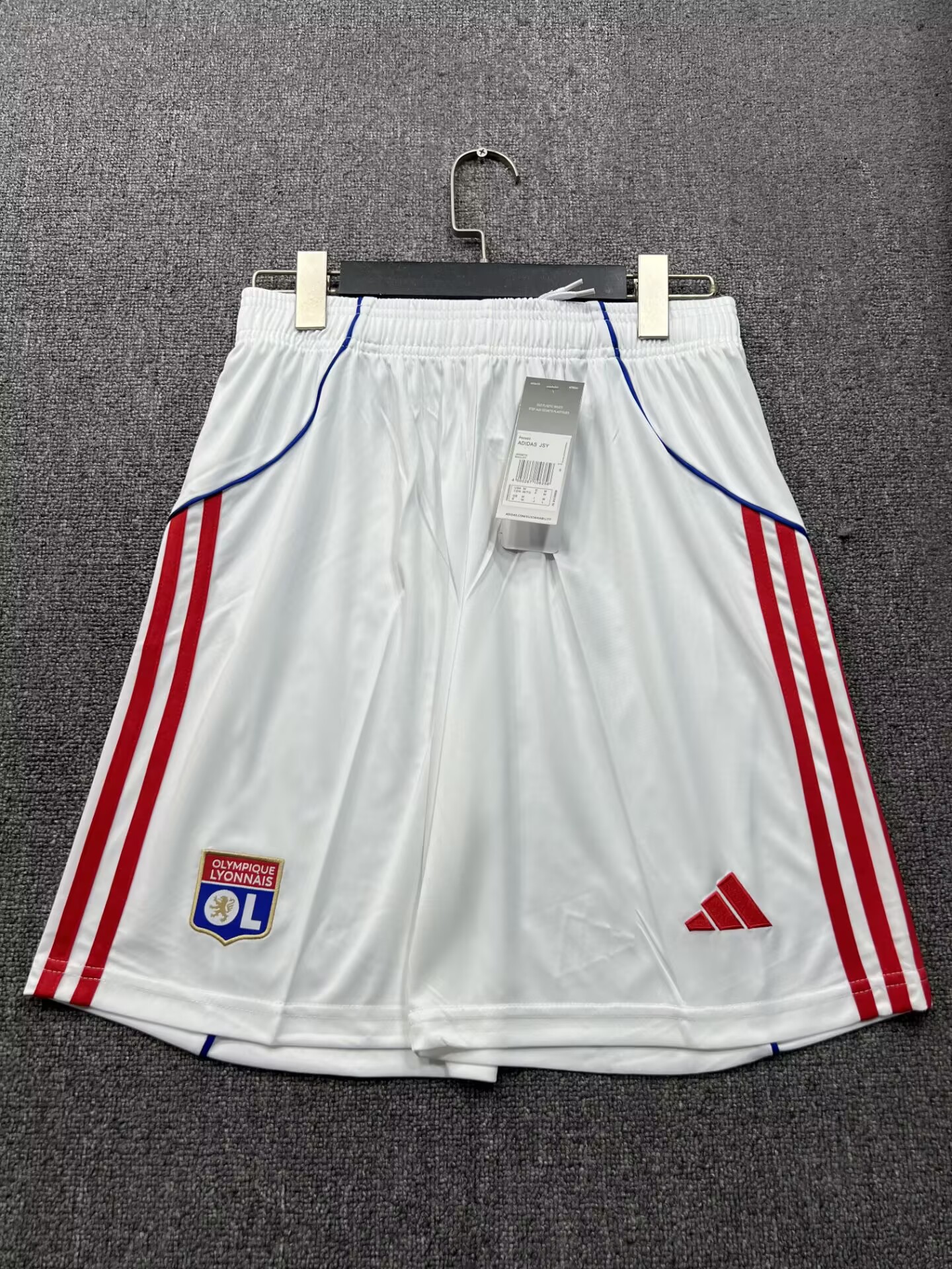5fd26d492a86f71a7db6ed406eb9a2b2.jpg 2025/2026 Lyon Home Shorts 1:1 Thai Quality - Image 1