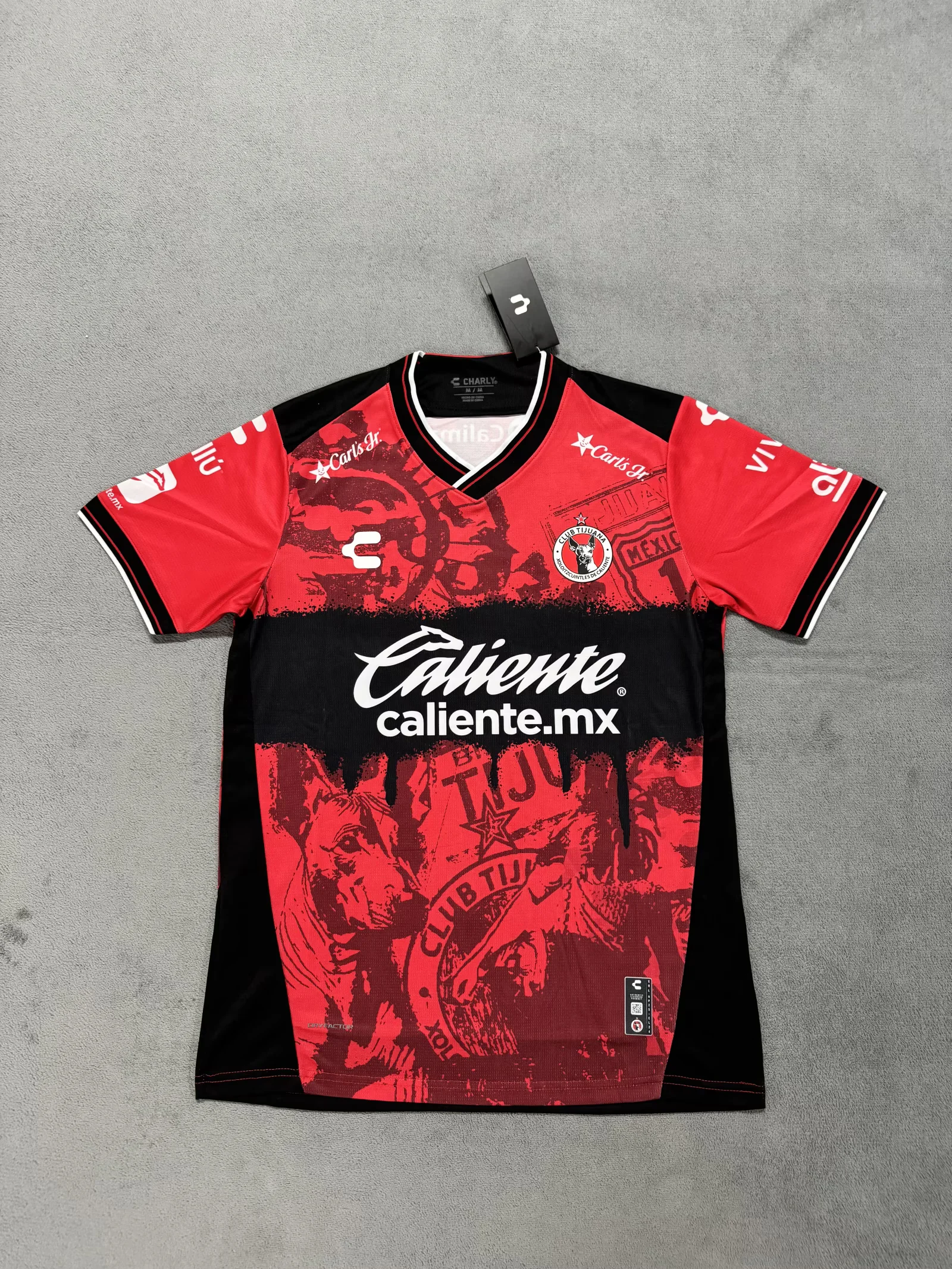 6094915c028e7b05670800df4202c85b.webp 2025/2026 Club Tijuana Home Football Shirt 1:1 Thai Quality - Image 1