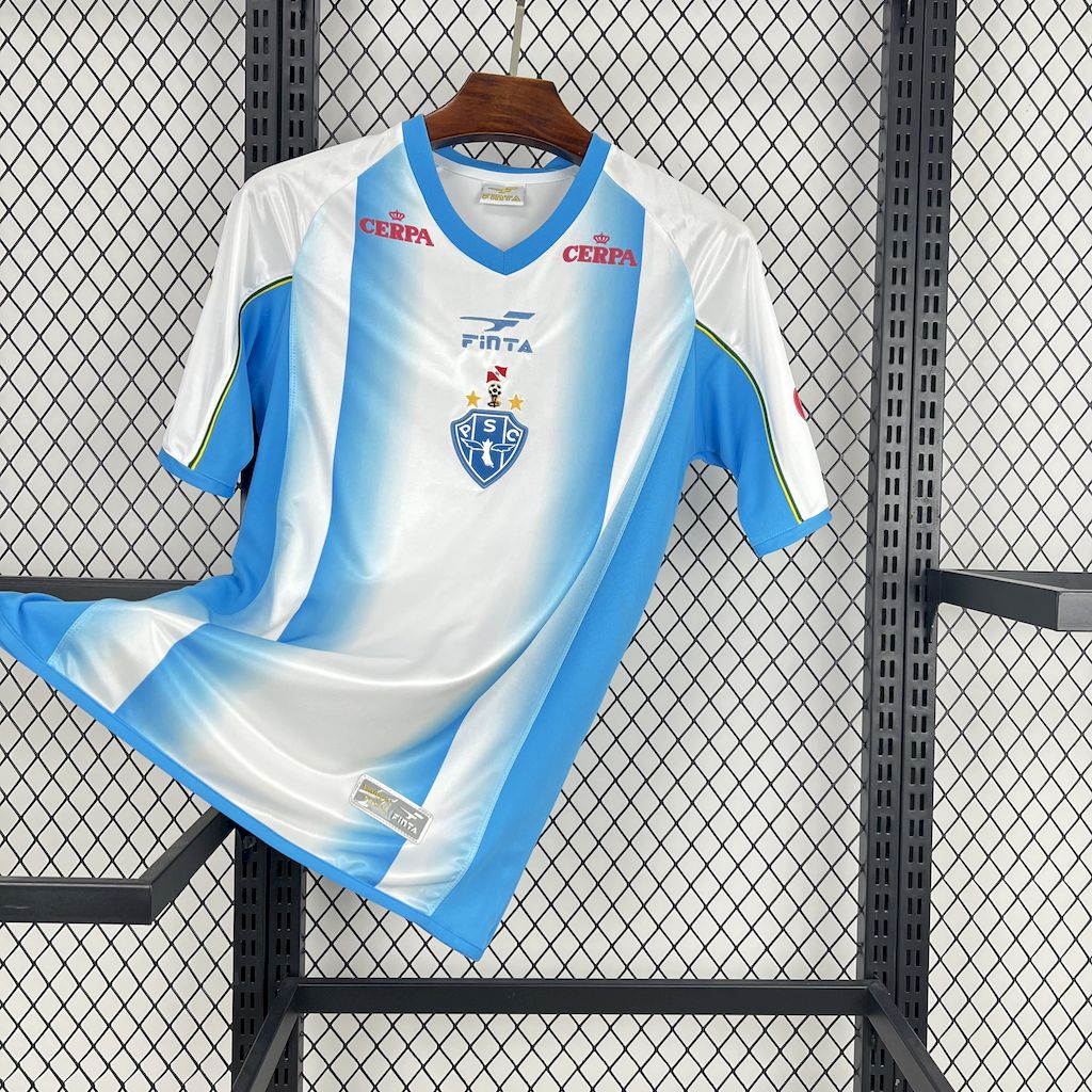 64c78ea2d75eb4119d5f52bb83b0e8b1.jpg 2002 Retro Paysandu Home Football Shirt 1:1 Thai Quality - Image 1