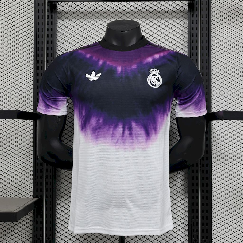 66113f44b6c749208f5c32c6e598035c.jpg 2024/2025 Player Version Real Madrid Pre-Match Chinese New Year Football Shirt 1:1 Thai Quality - Image 1